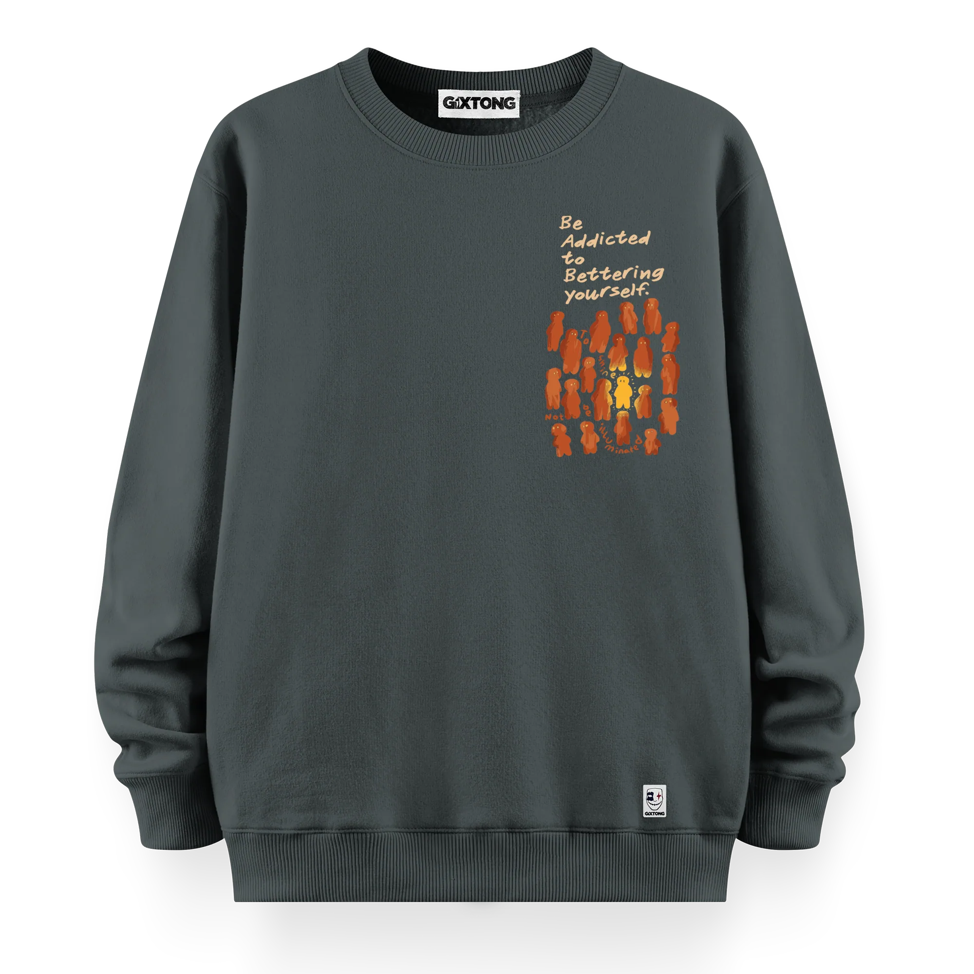 Illuminate - Oversize Bol Kalıp Sweatshirt
