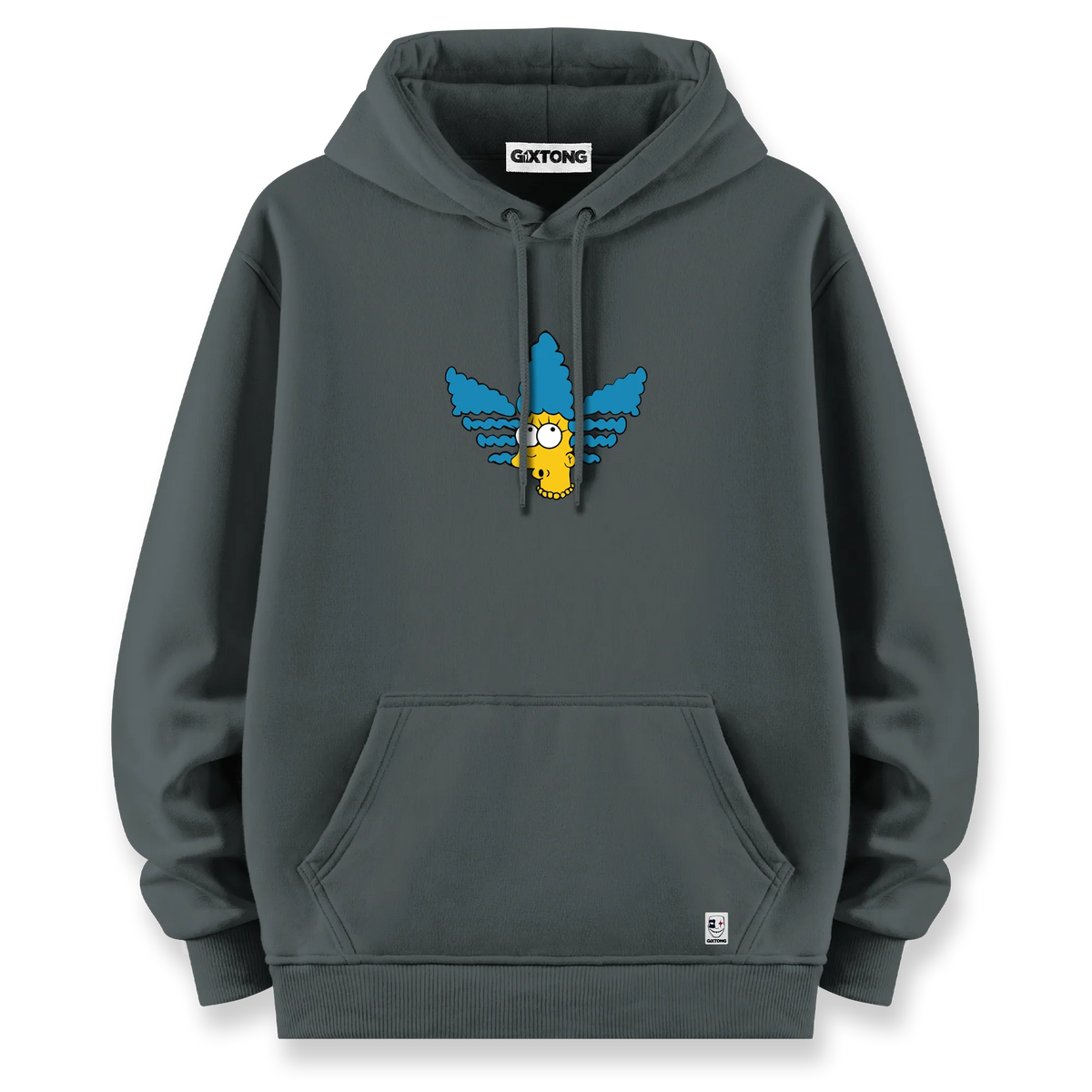 Blue Marge - Oversize Bol Kalıp Hoodie