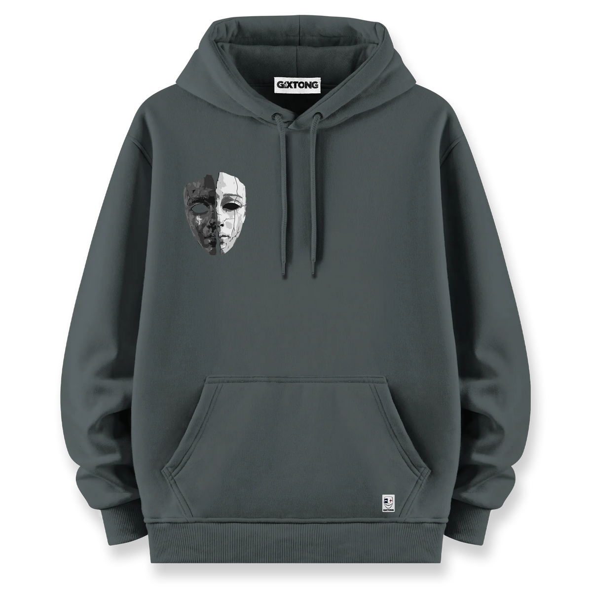 Mask - Oversize Bol Kalıp Hoodie