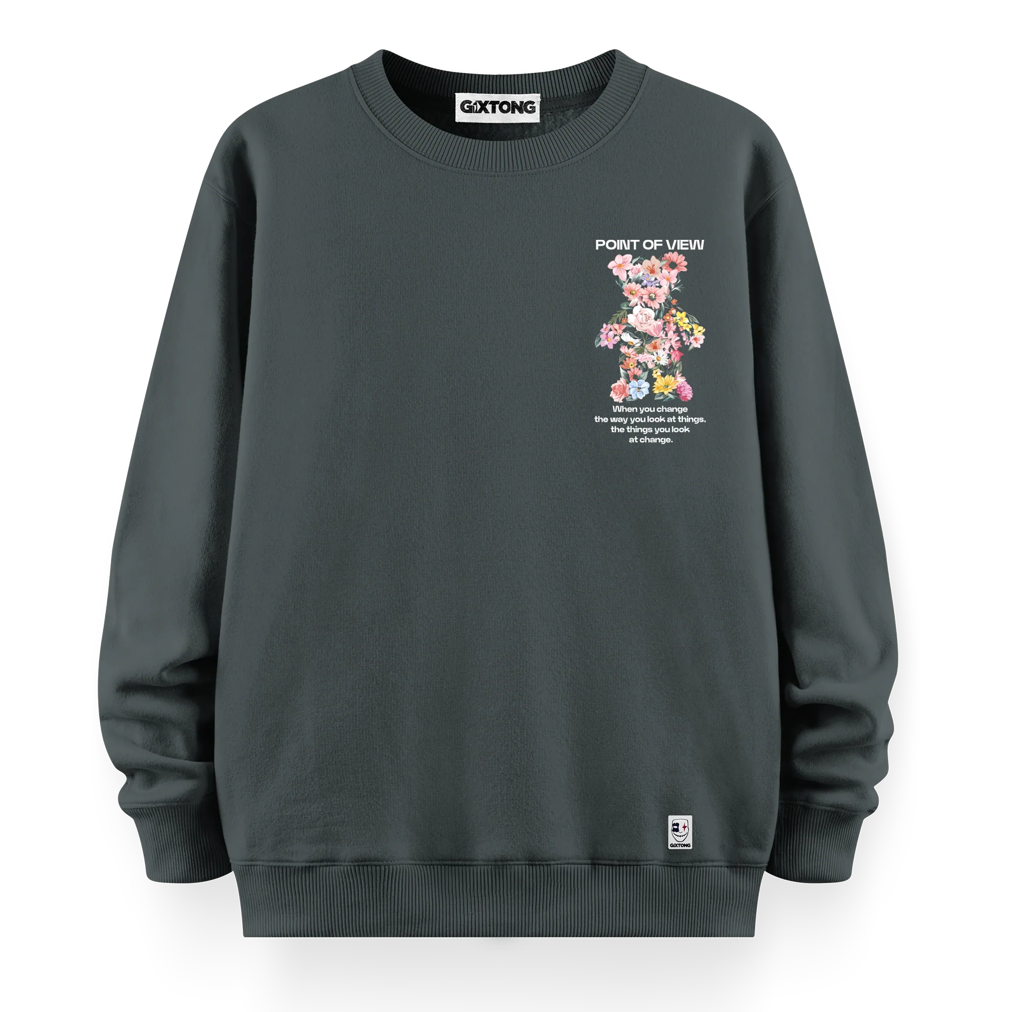 Point Of View - Oversize Bol Kalıp Sweatshirt