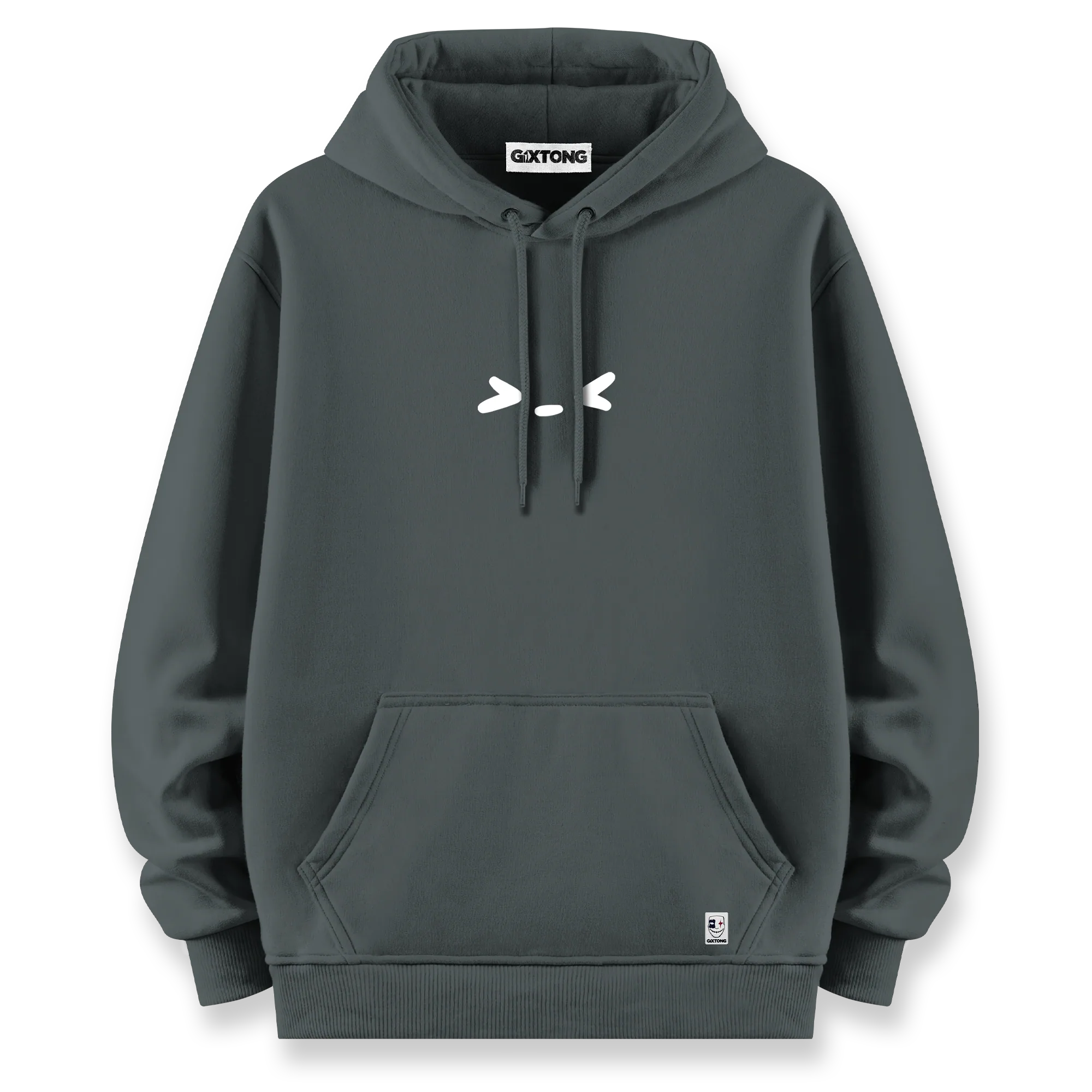 Ups - Oversize Bol Kalıp Hoodie