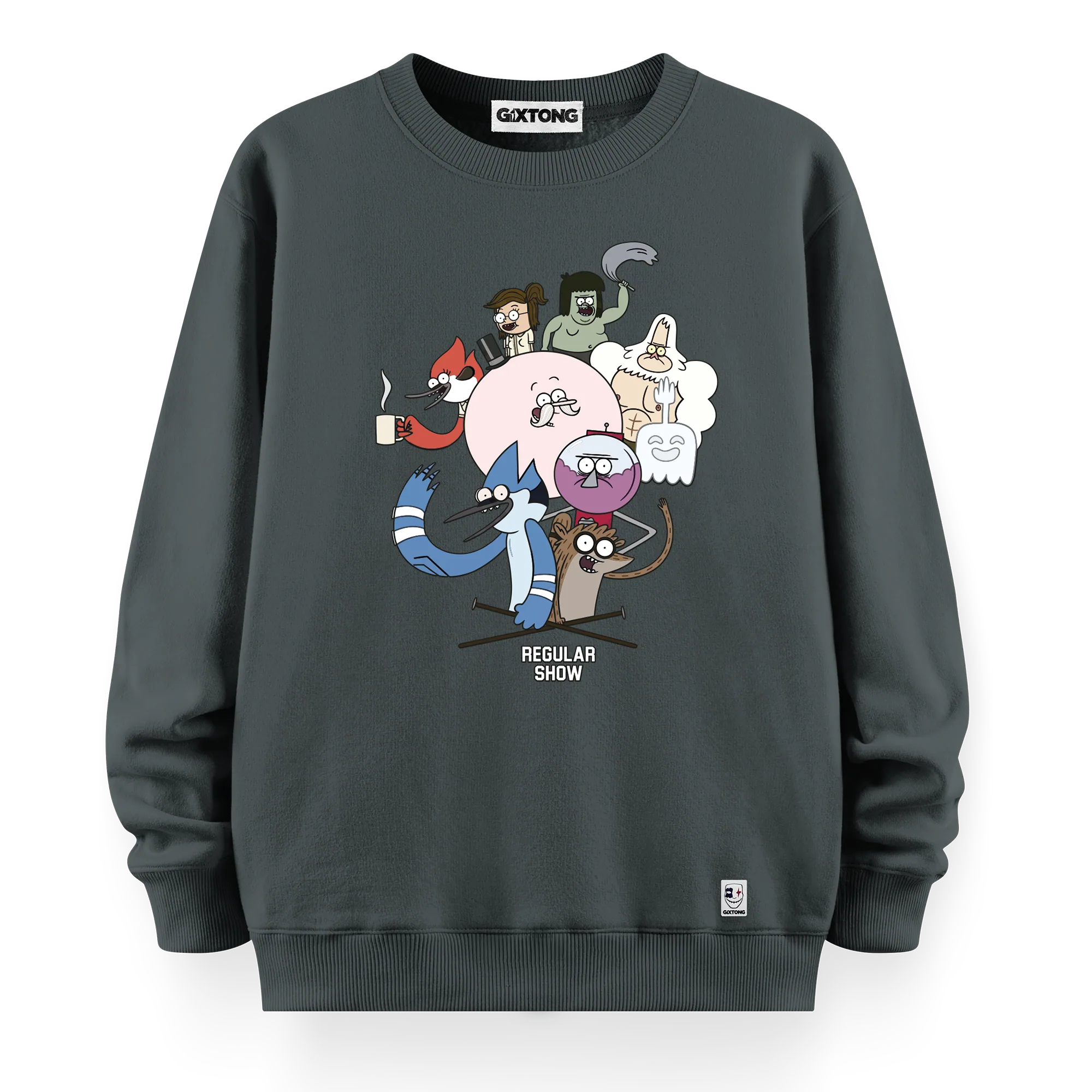 Regular Show - Oversize Bol Kalıp Sweatshirt