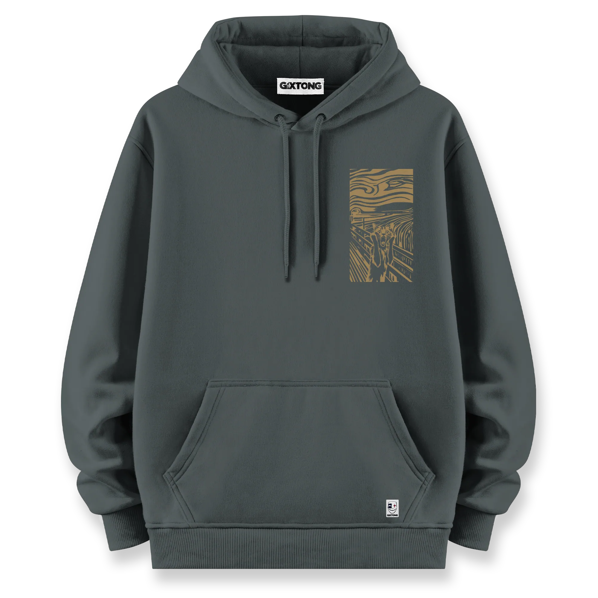 Scream - Oversize Bol Kalıp Hoodie