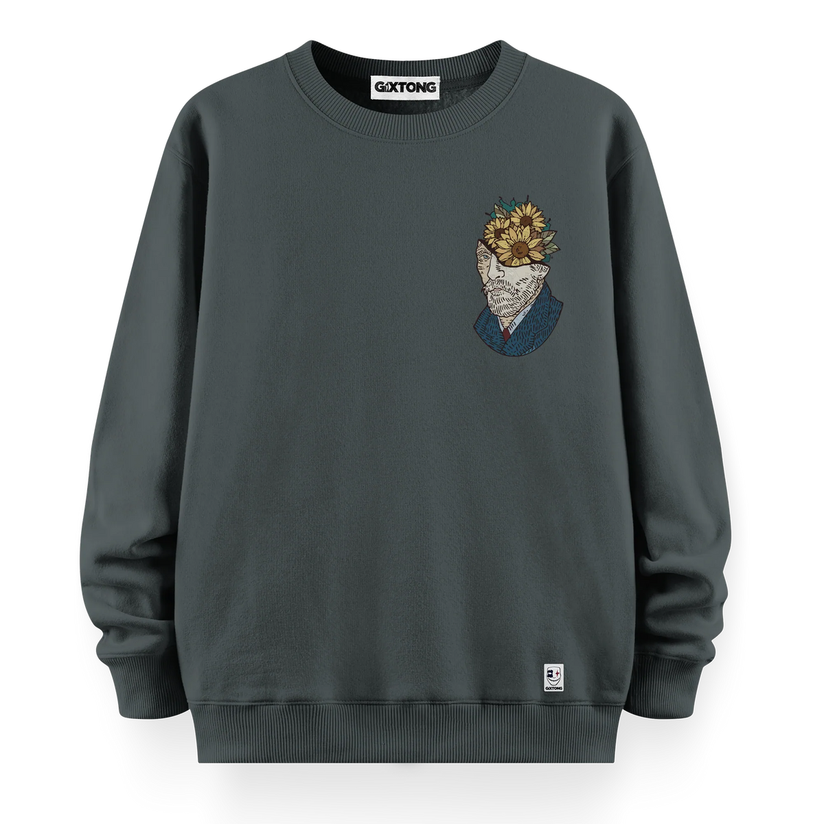Gohg - Oversize Bol Kalıp Sweatshirt