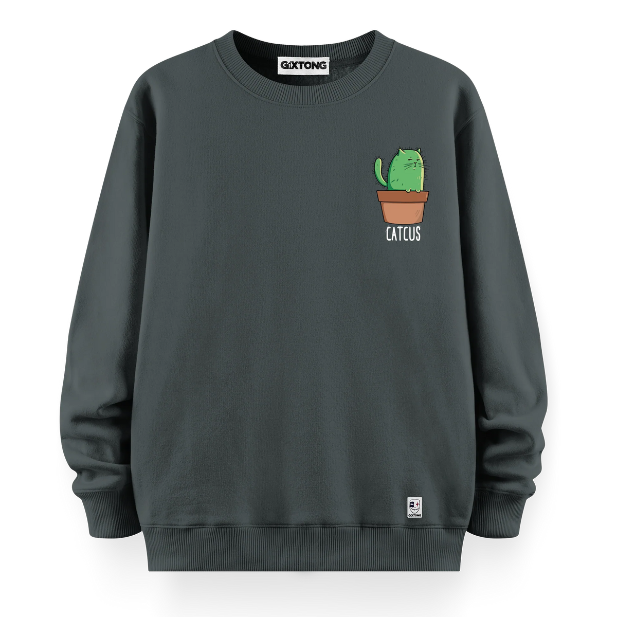 Catcus - Oversize Bol Kalıp Sweatshirt