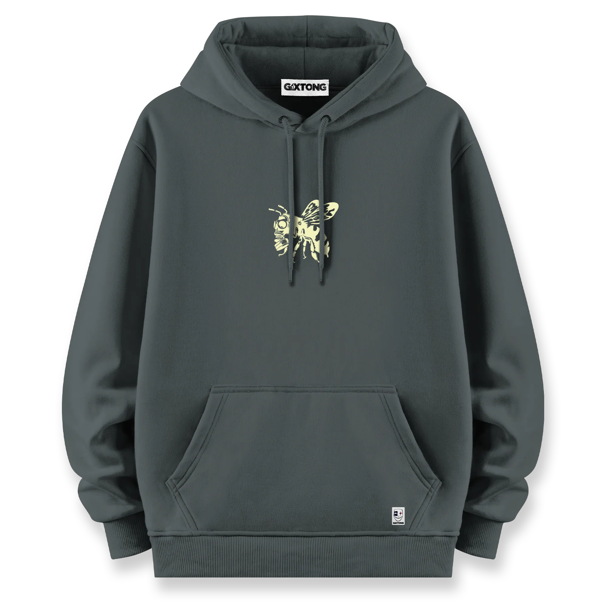 Bee - Oversize Bol Kalıp Hoodie
