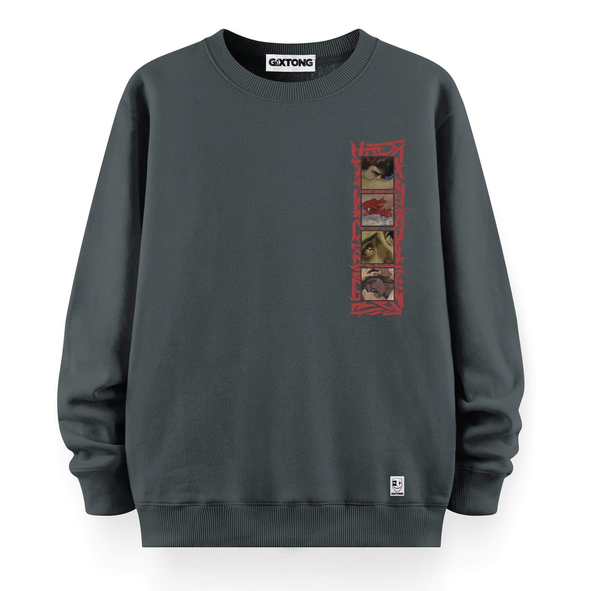 Reality - Oversize Bol Kalıp Sweatshirt