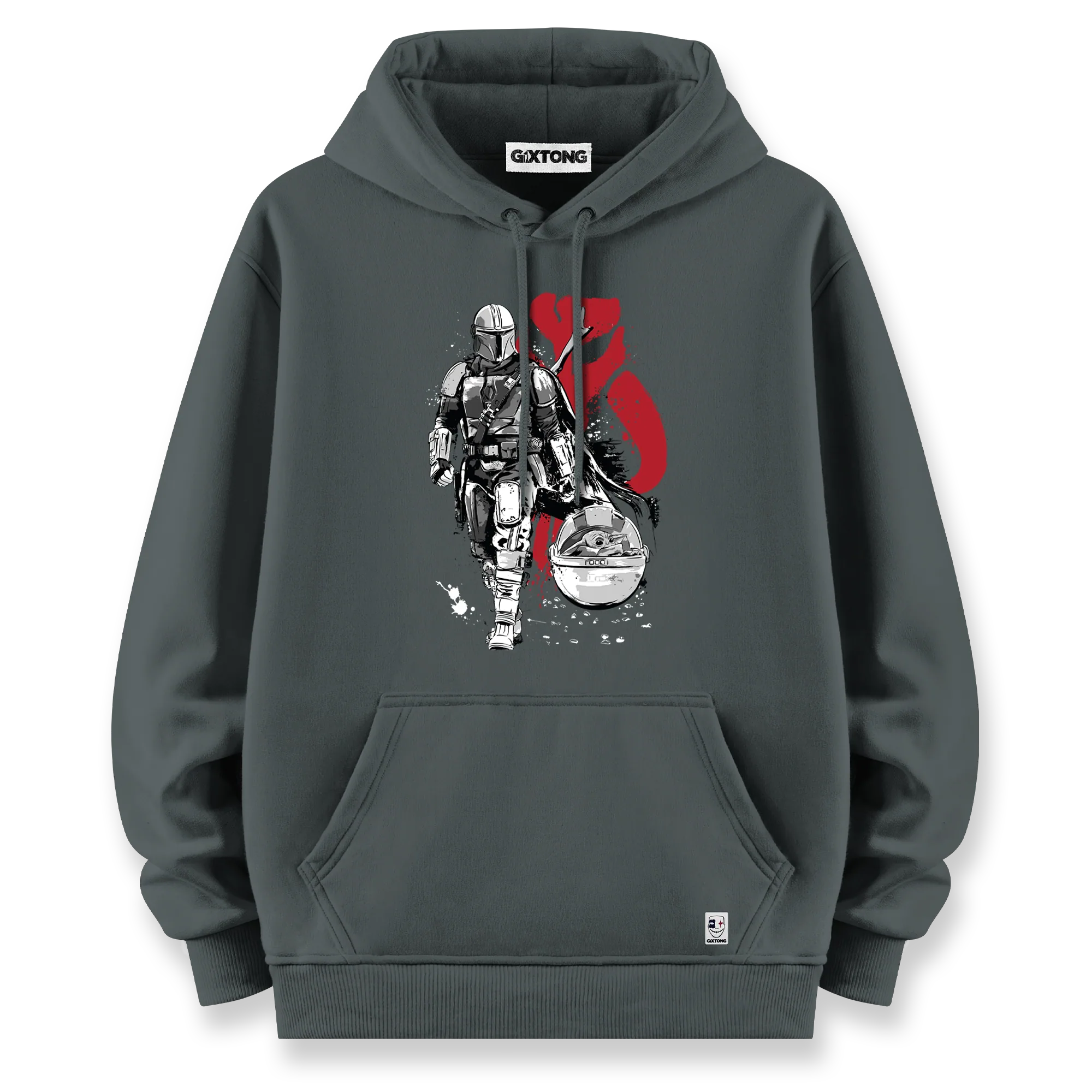 Mandalorian - Oversize Bol Kalıp Hoodie