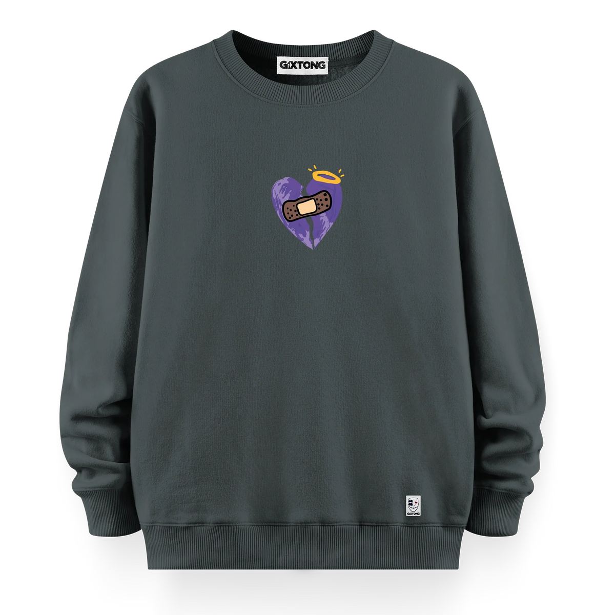 Love Tape - Oversize Bol Kalıp Sweatshirt