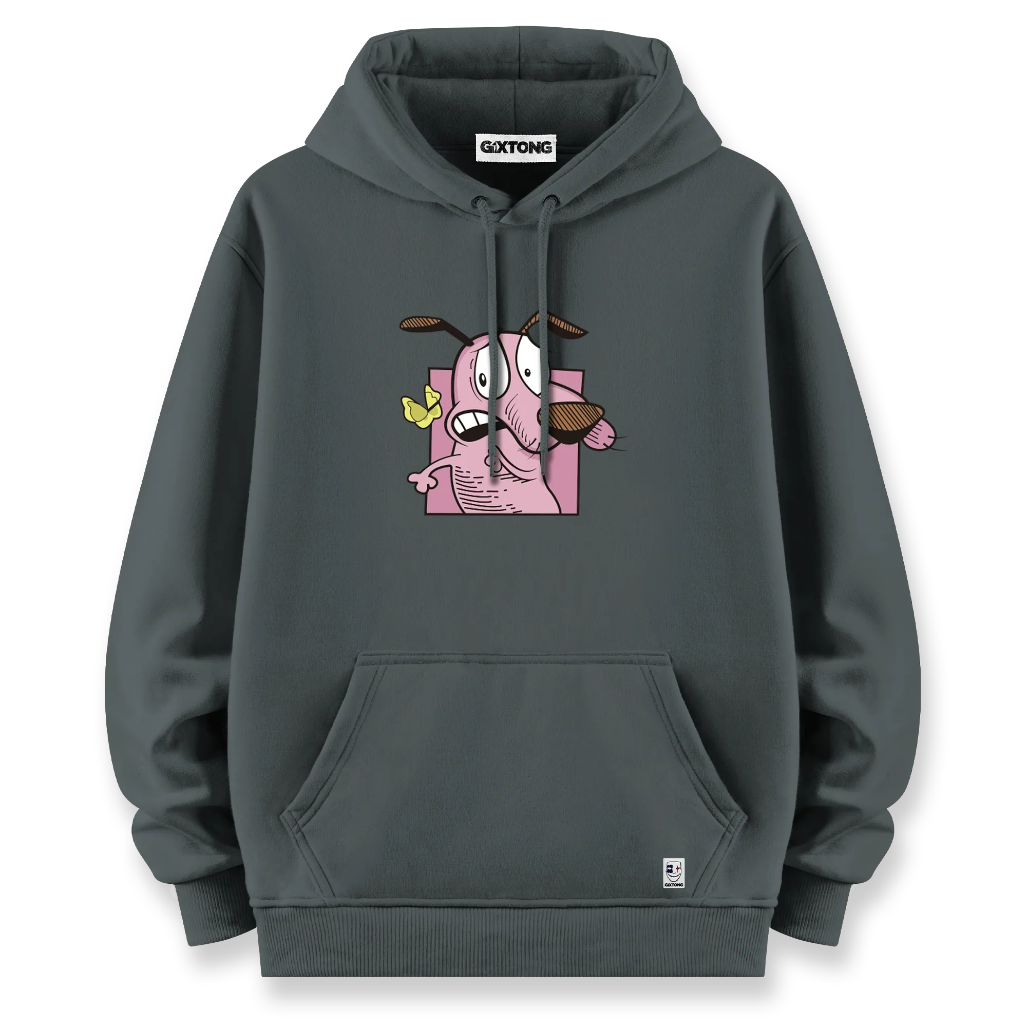 Cowardly - Oversize Bol Kalıp Hoodie