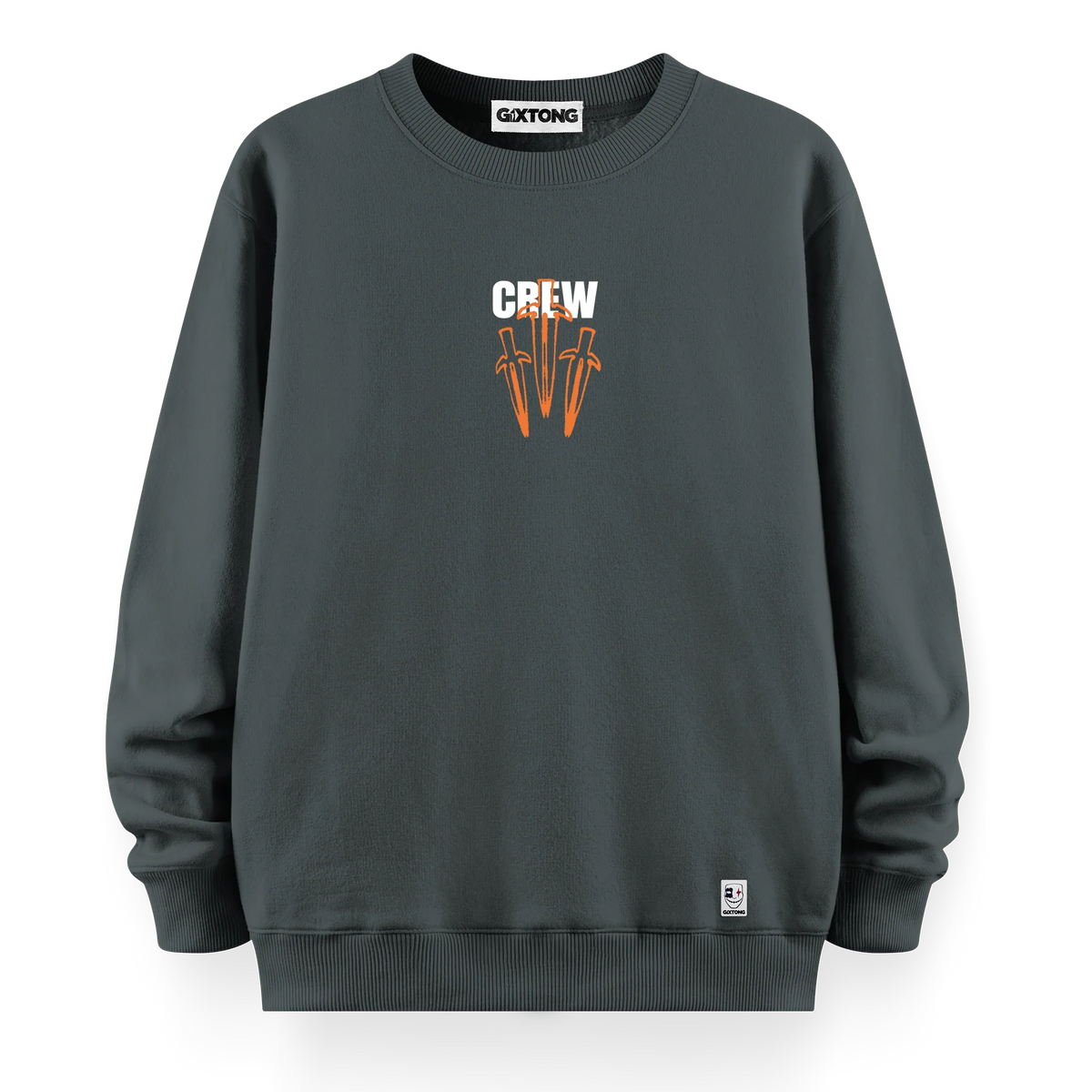 Crew - Oversize Bol Kalıp Sweatshirt