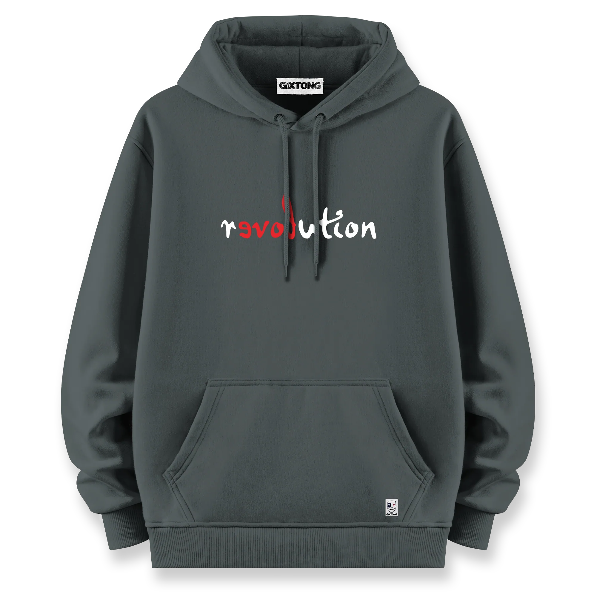 Revolution - Oversize Bol Kalıp Hoodie