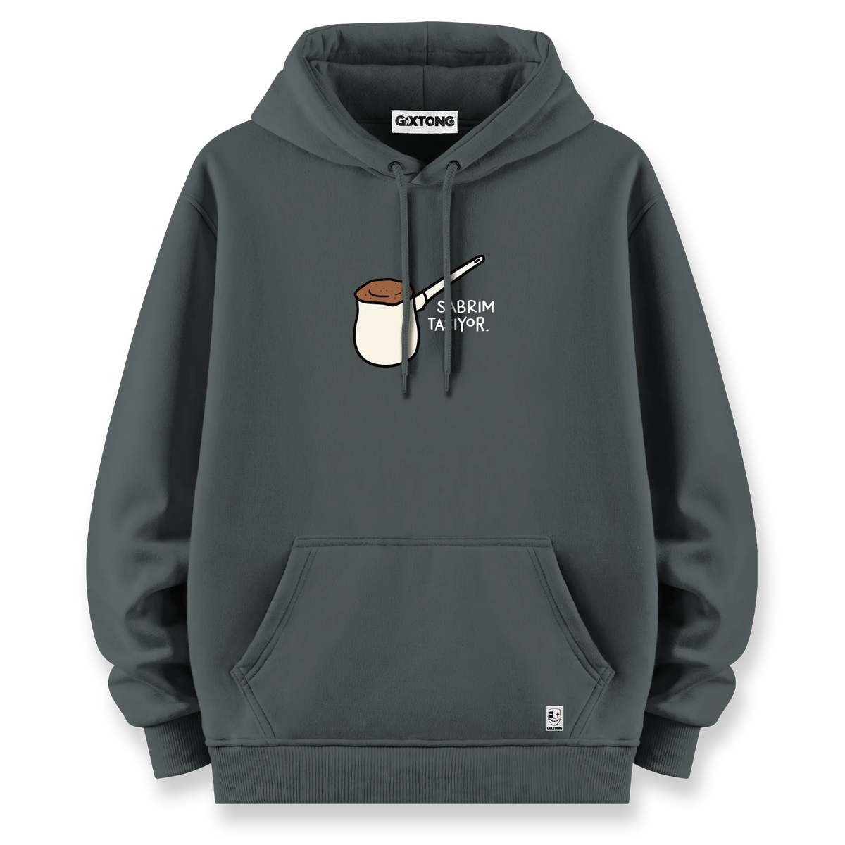 Sabrım Taşıyor - Oversize Bol Kalıp Hoodie