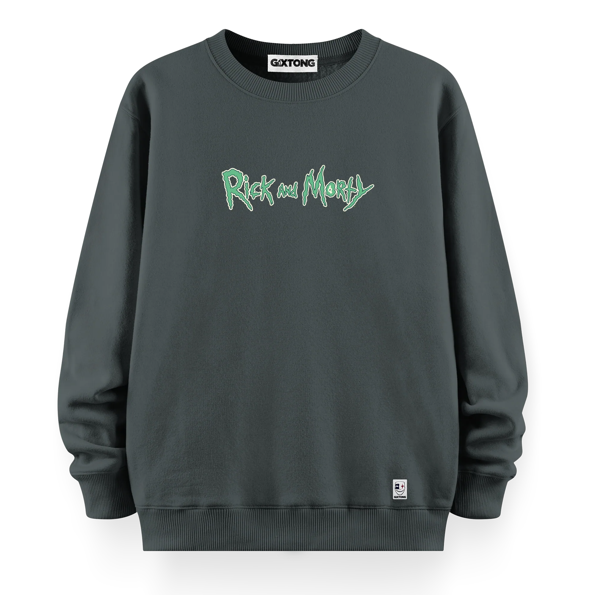 Toxic Rick - Oversize Bol Kalıp Sweatshirt