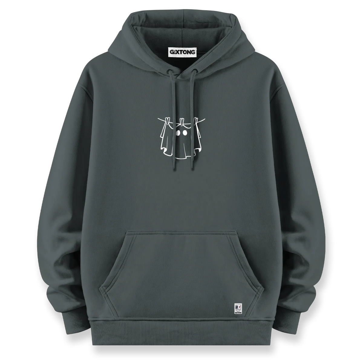 Ghost II - Oversize Bol Kalıp Hoodie