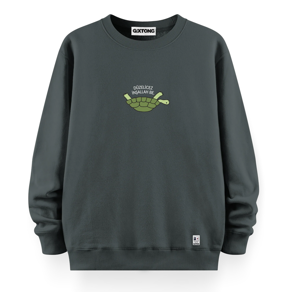 Düzelicez İnşallah - Oversize Bol Kalıp Sweatshirt