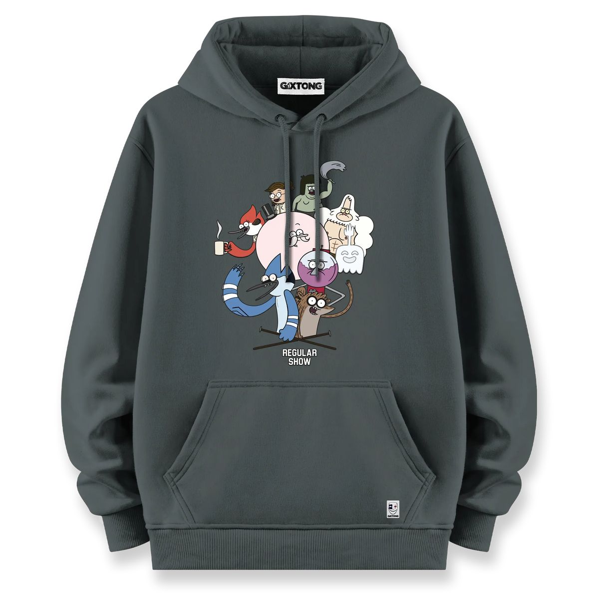Regular Show - Oversize Bol Kalıp Hoodie