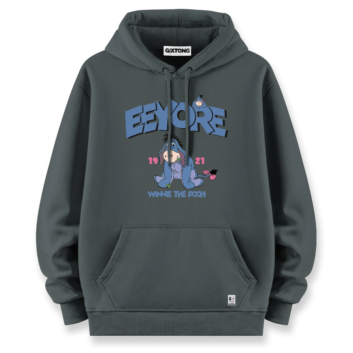 Eeyore - Oversize Bol Kalıp Hoodie