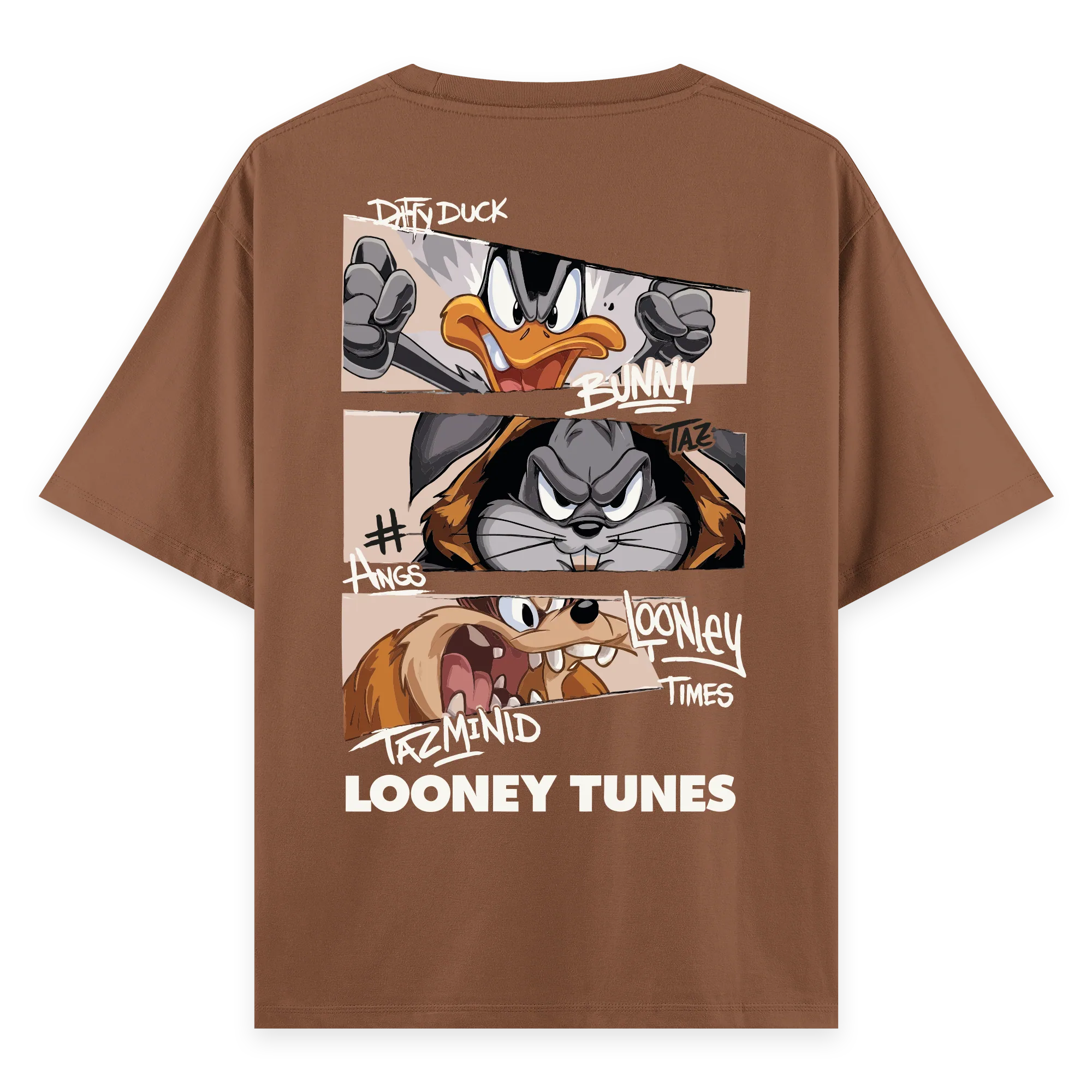 Looney Tunes - Oversize Bol Kalıp T-shirt