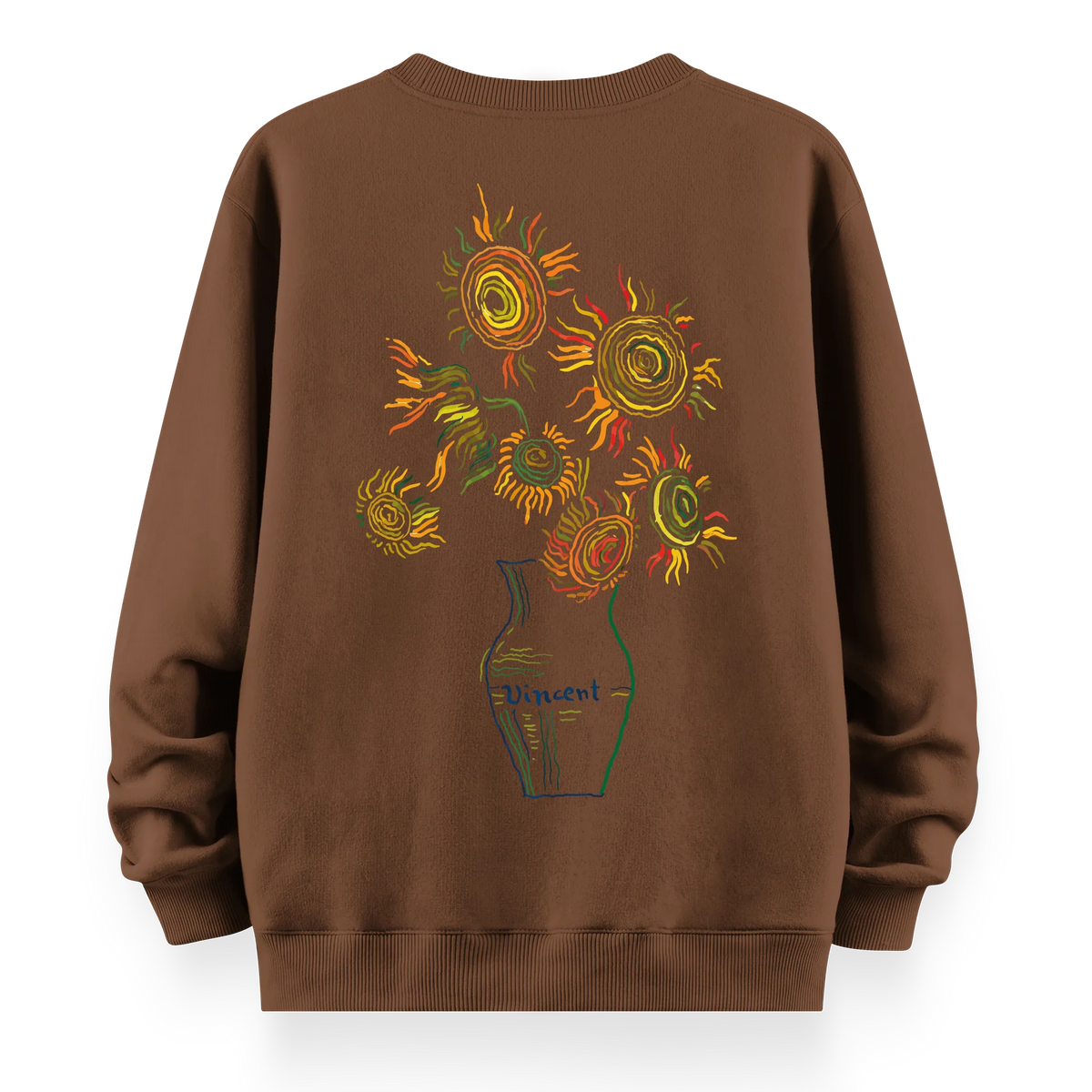 Vincent - Oversize Bol Kalıp Sweatshirt