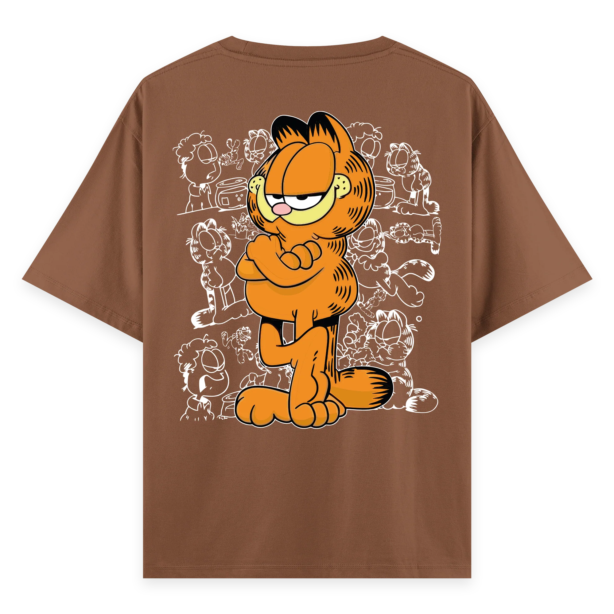 Garfield - Oversize Bol Kalıp T-shirt