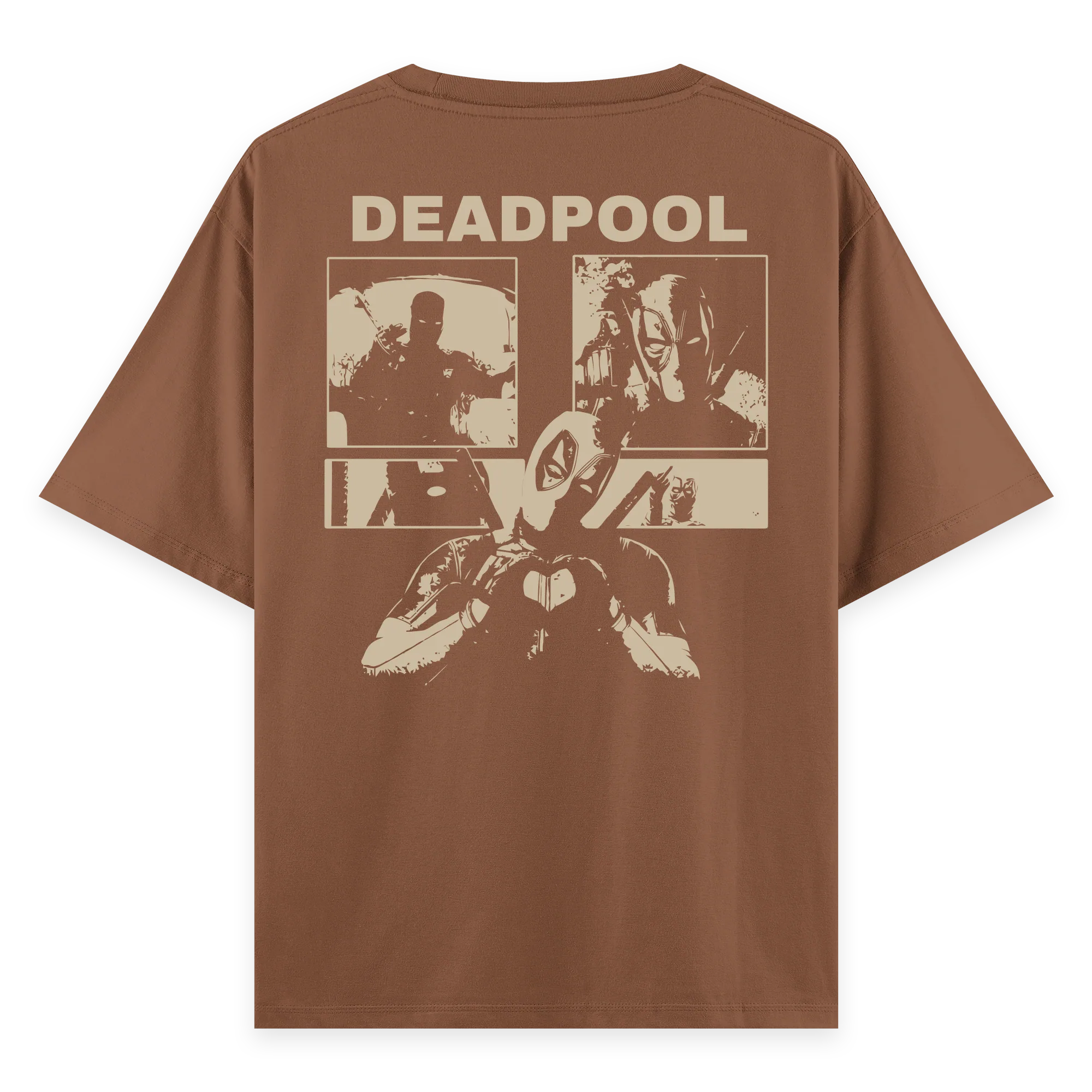 Deadpool - Oversize Bol Kalıp T-shirt