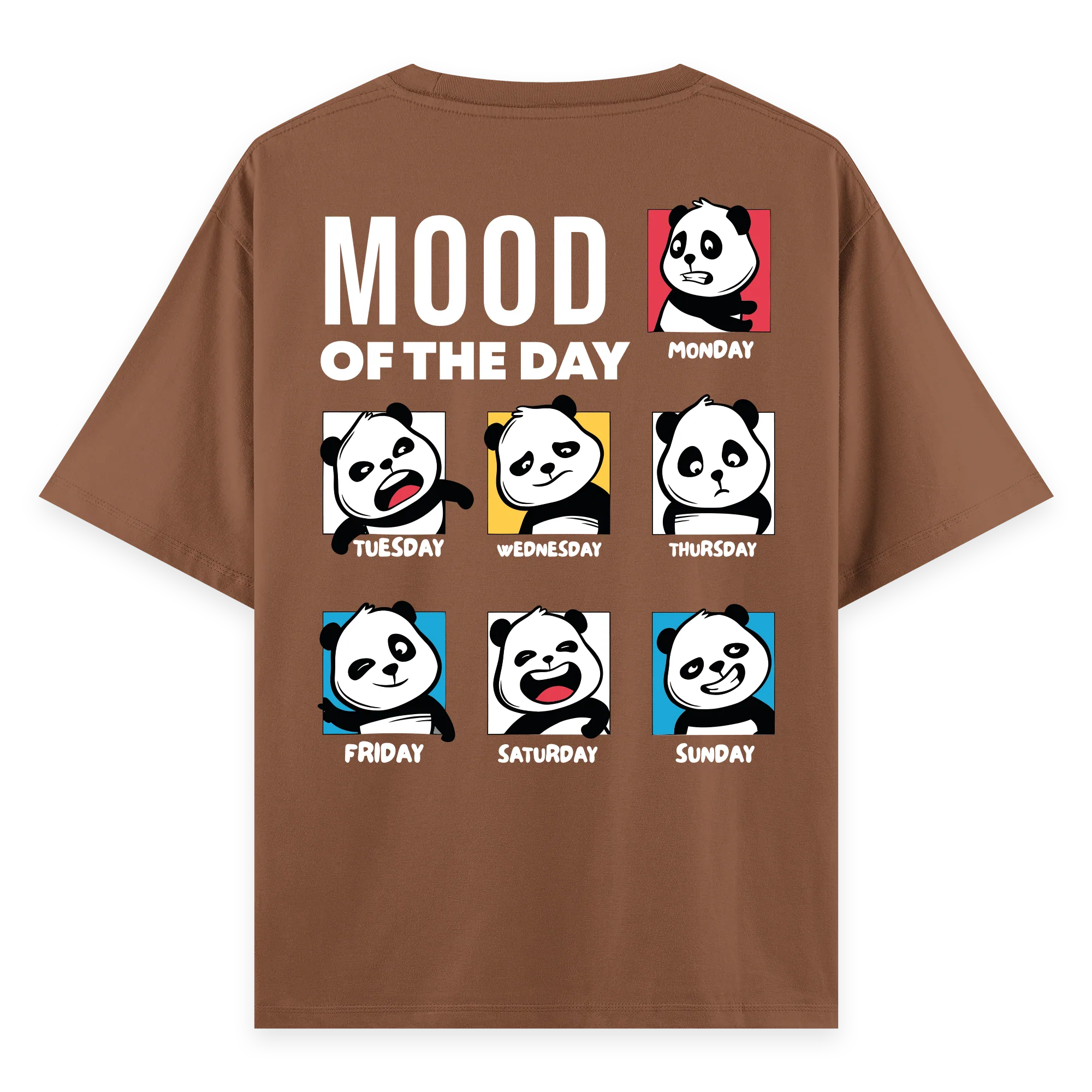 Mood Of The Day - Oversize Bol Kalıp T-shirt