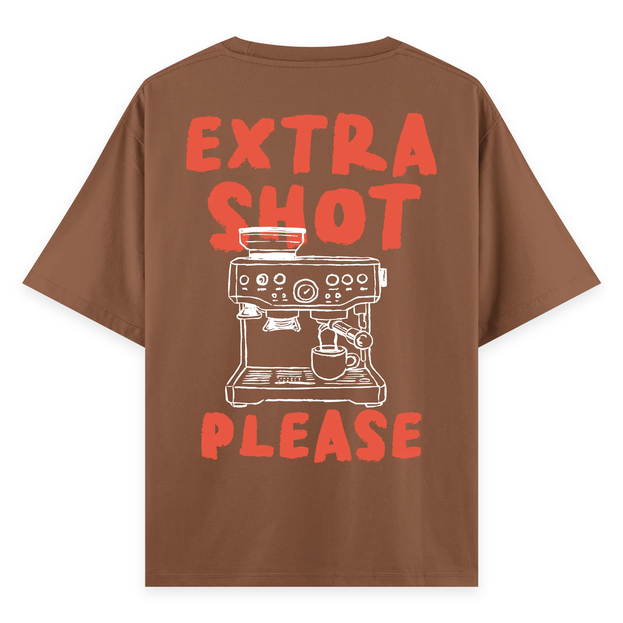 Extra Shot - Oversize Bol Kalıp T-shirt