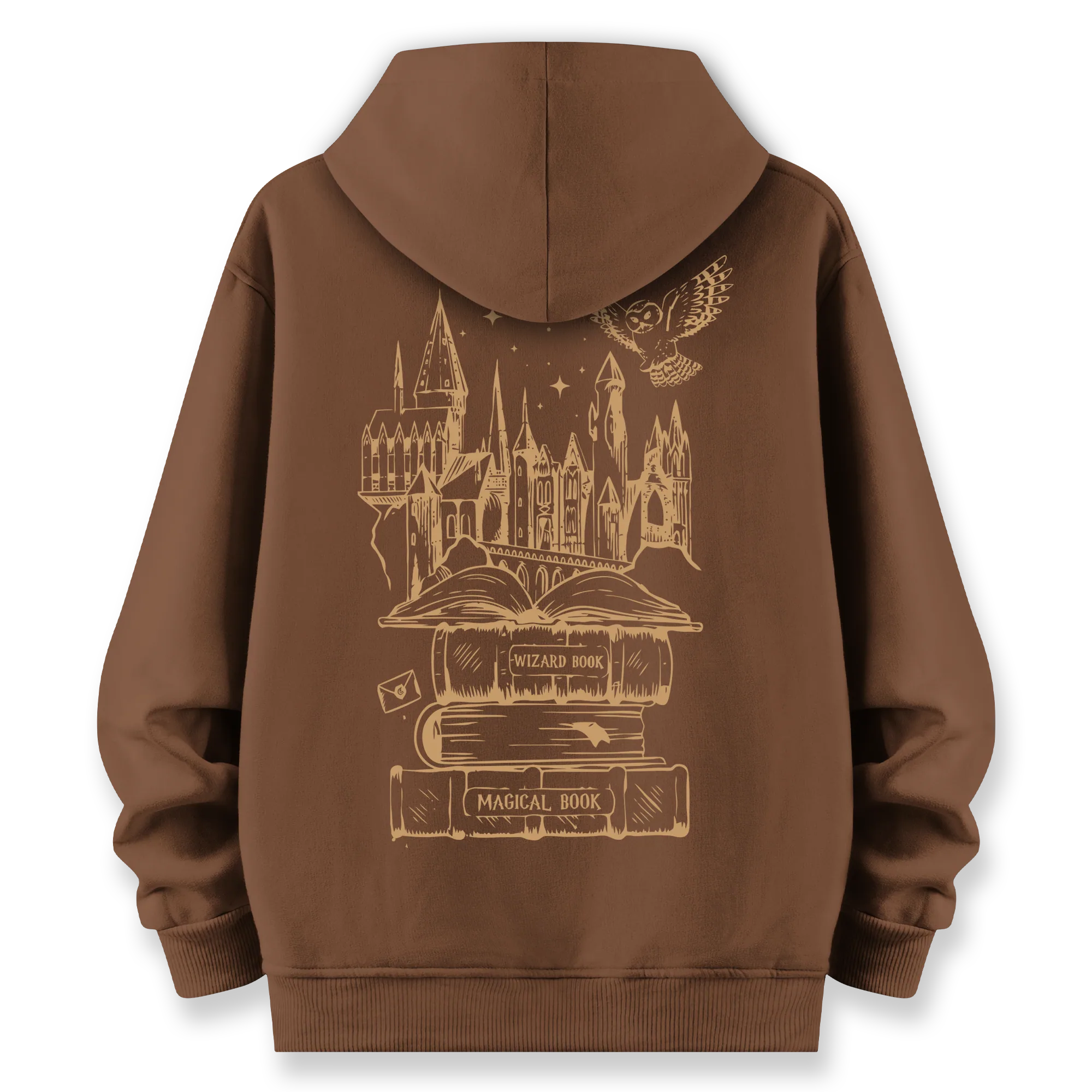 Hogwarts - Oversize Bol Kalıp Hoodie