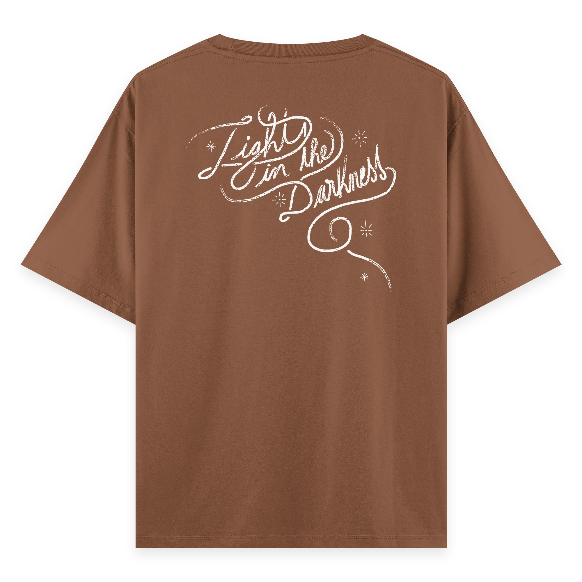 Karanlıktaki Işık - Oversize Bol Kalıp T-shirt