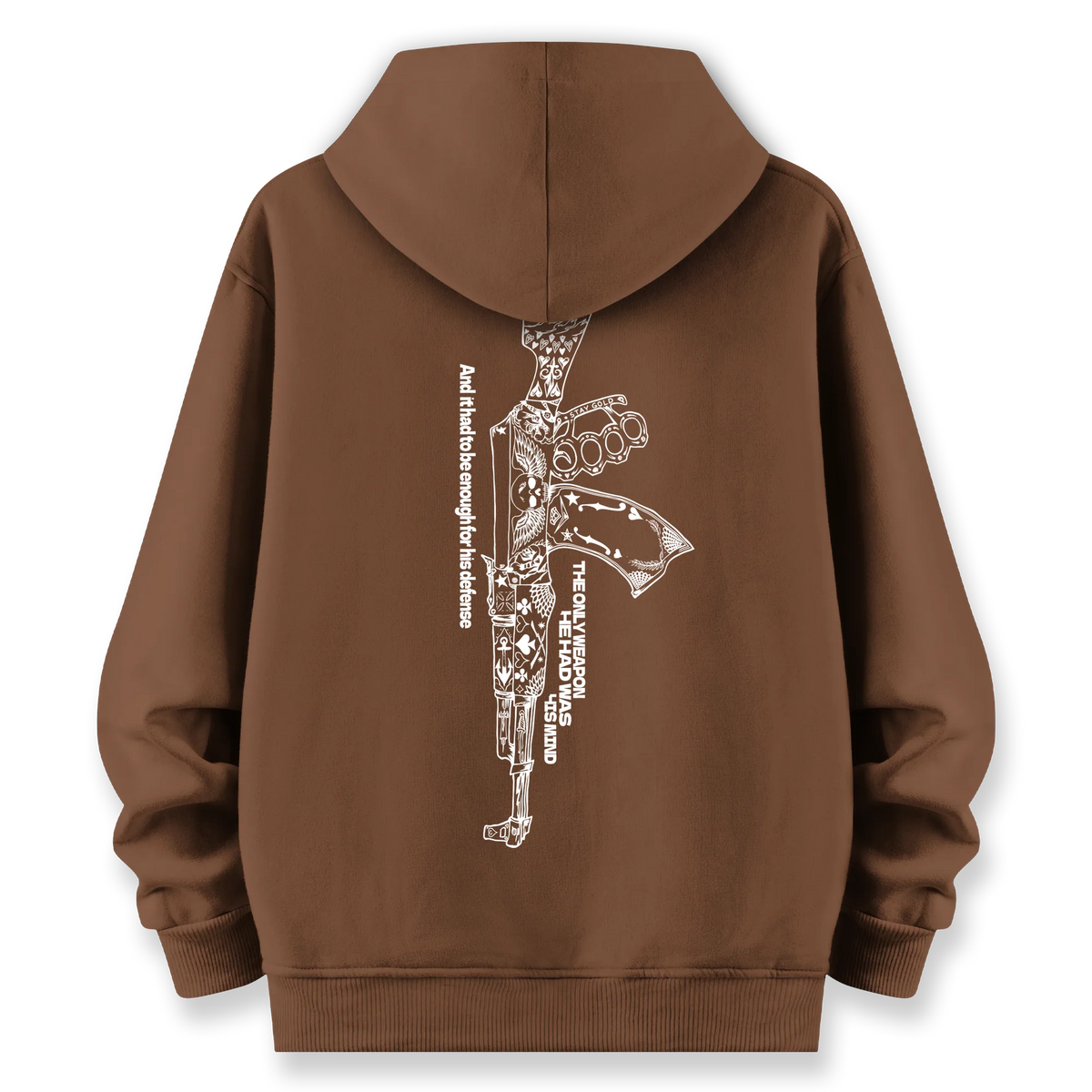 Ak-47 - Oversize Bol Kalıp Hoodie