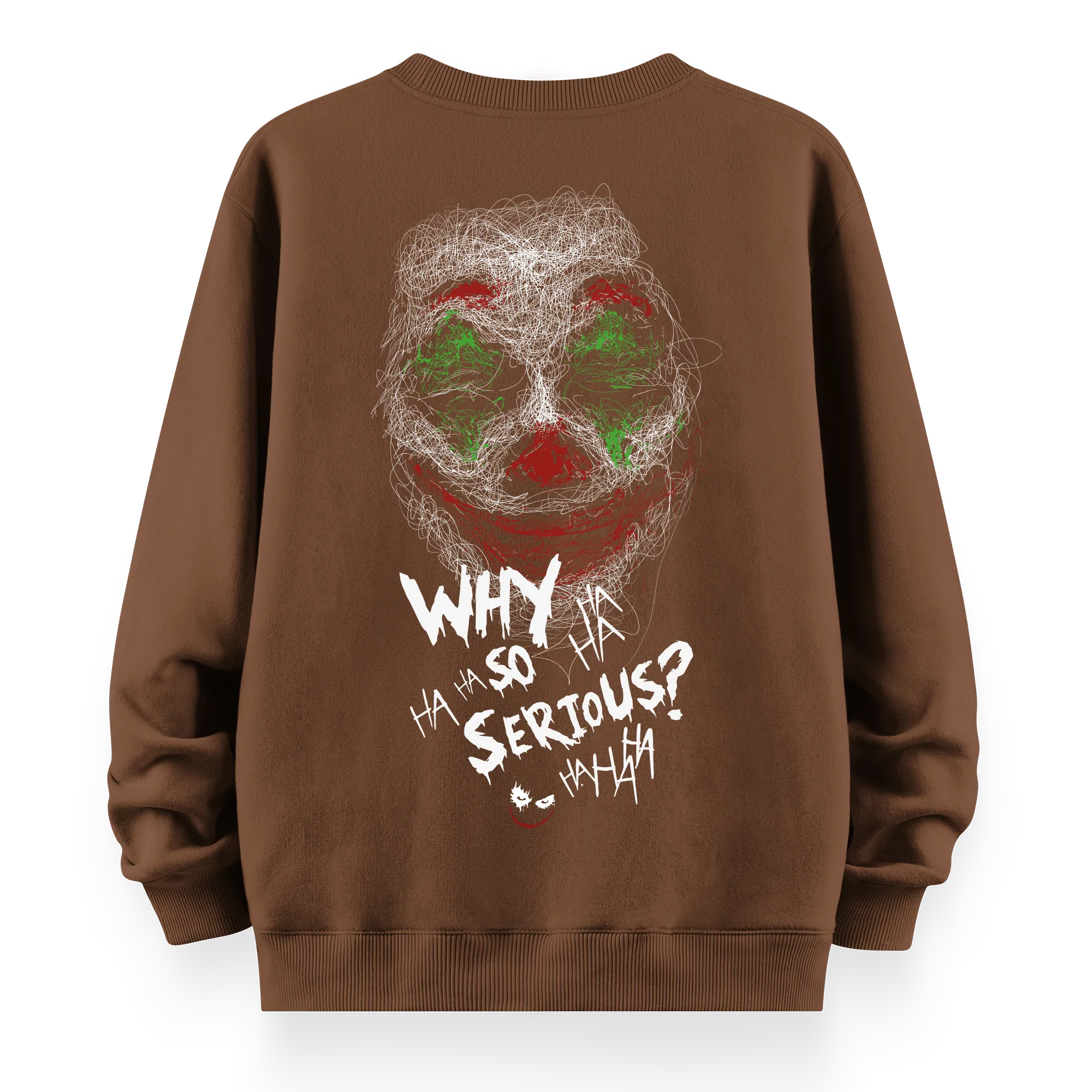 Joker - Oversize Bol Kalıp Sweatshirt