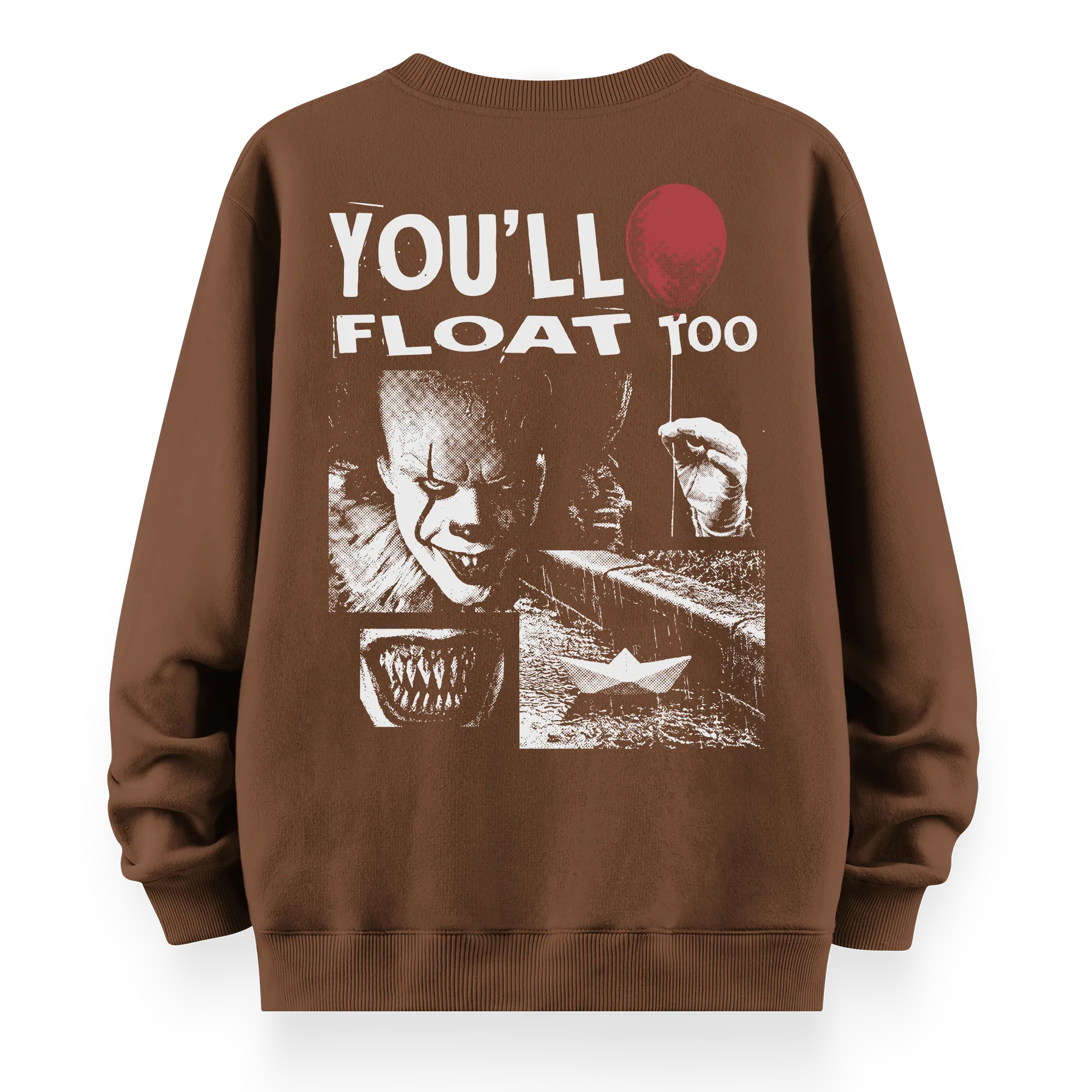 Pennywise II - Oversize Bol Kalıp Sweatshirt