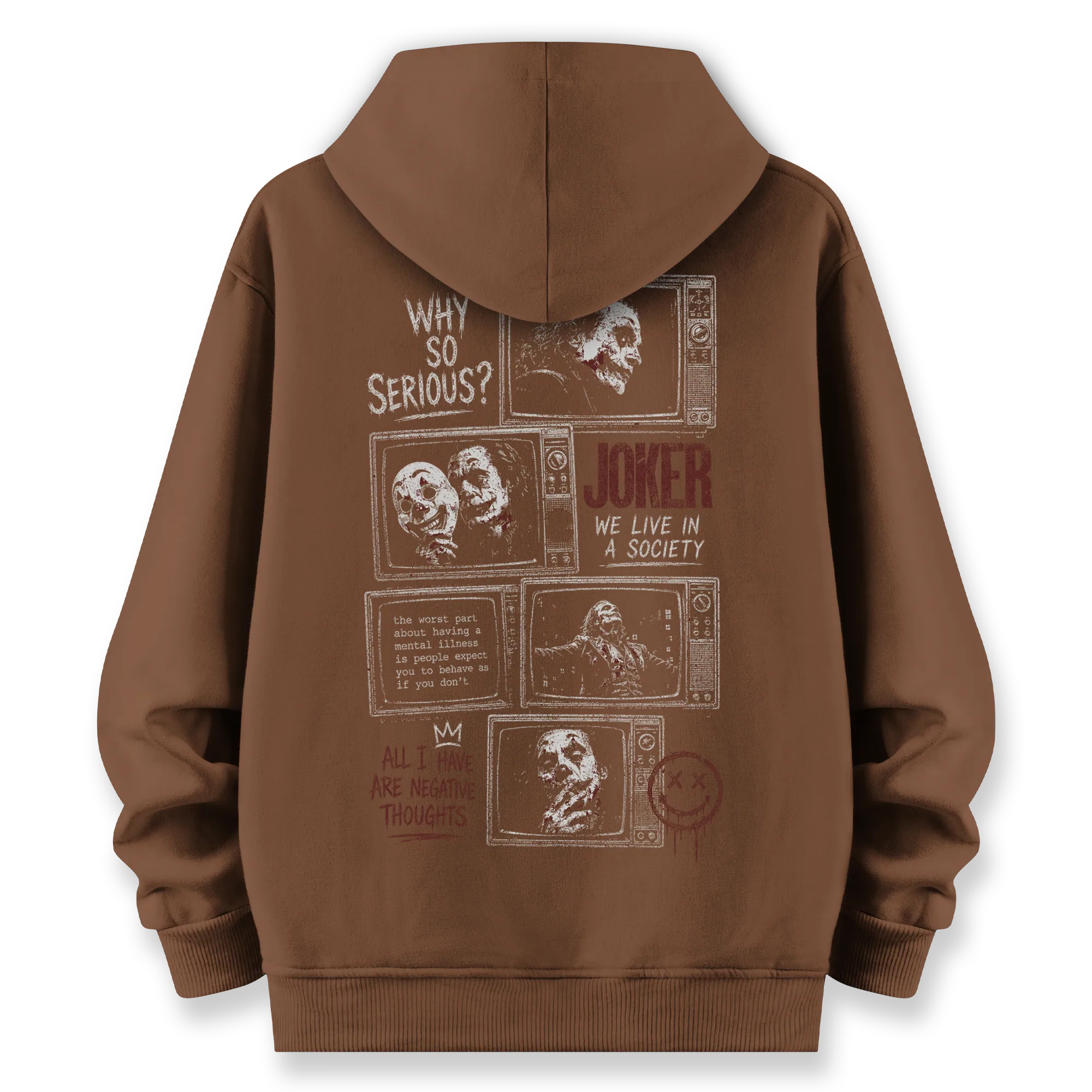 Joker II - Oversize Bol Kalıp Hoodie