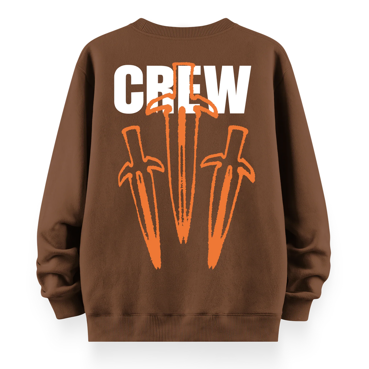 Crew - Oversize Bol Kalıp Sweatshirt