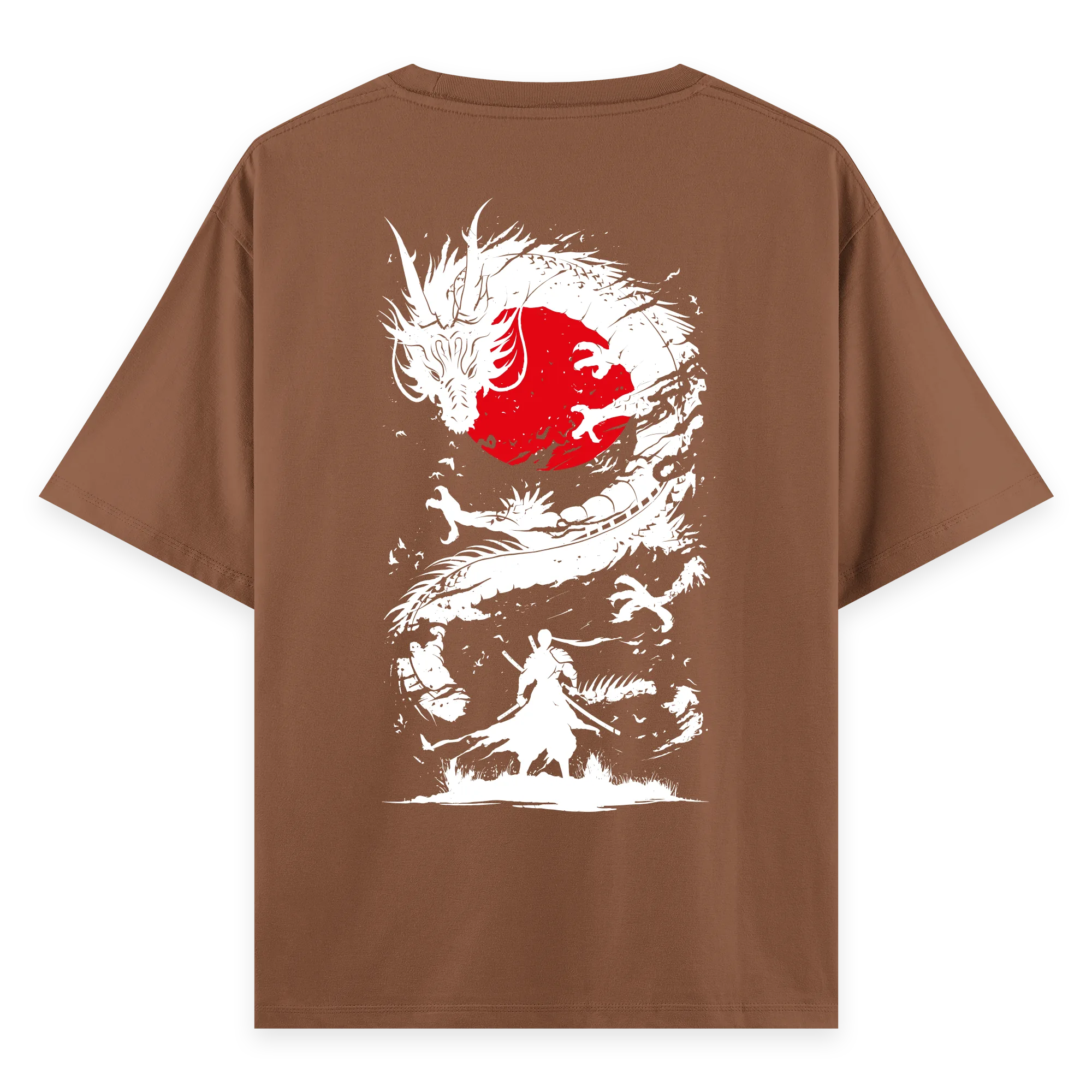 Rising Dragon - Oversize Bol Kalıp T-shirt
