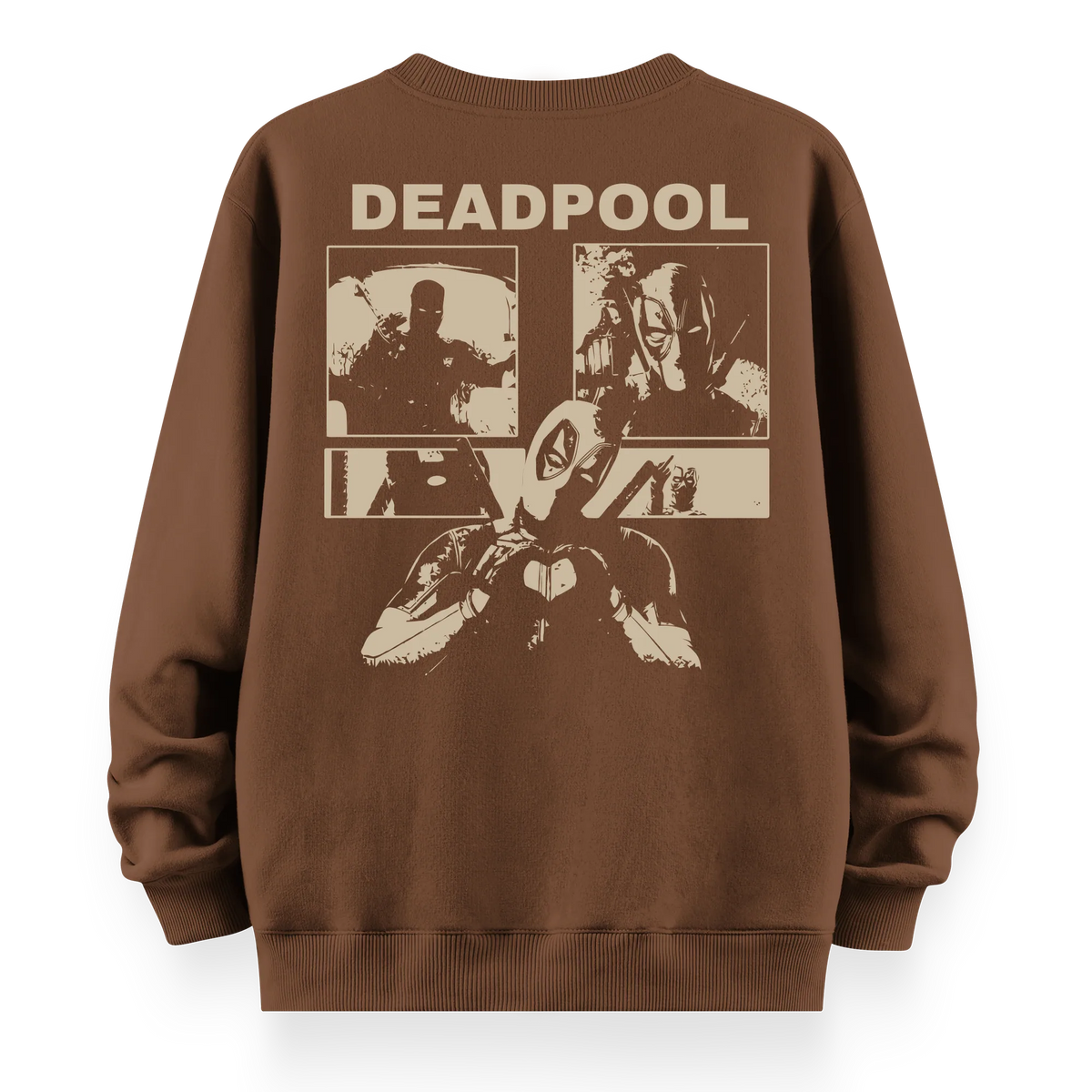 Deadpool - Oversize Bol Kalıp Sweatshirt