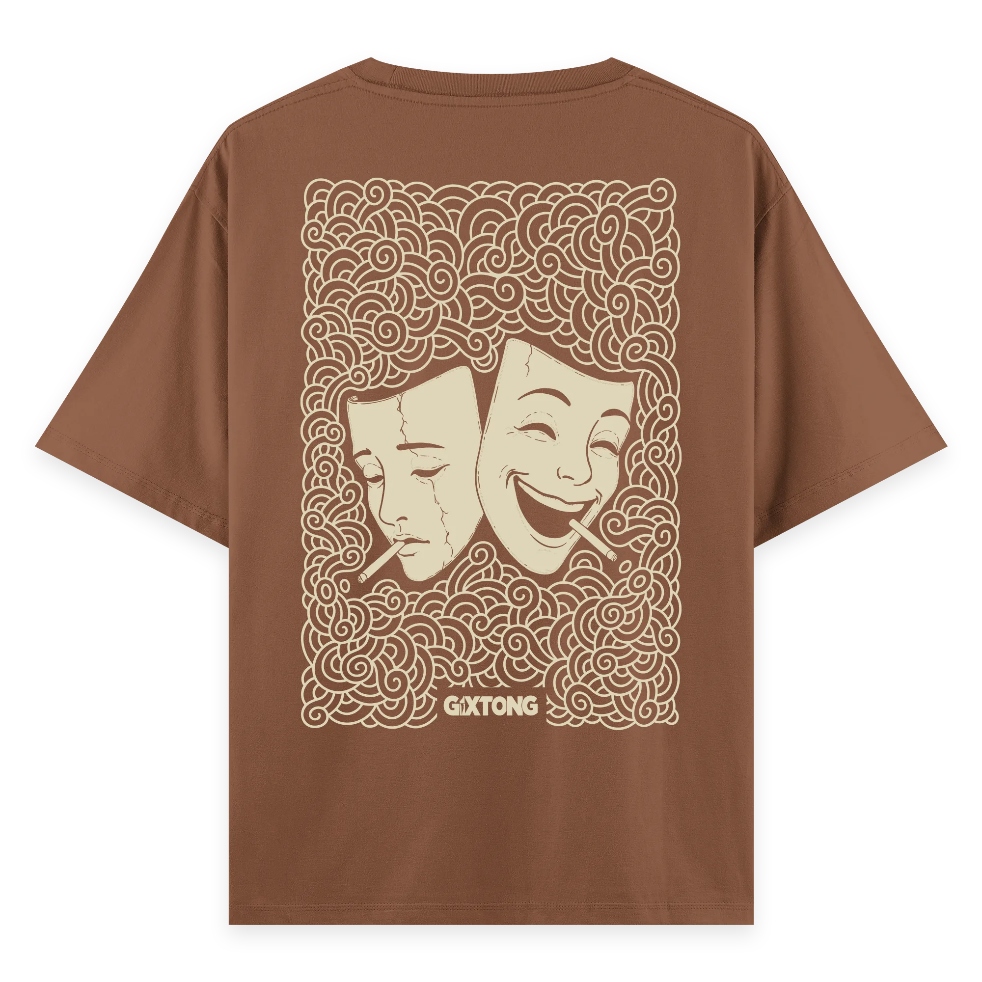 Mask II - Oversize Bol Kalıp T-shirt