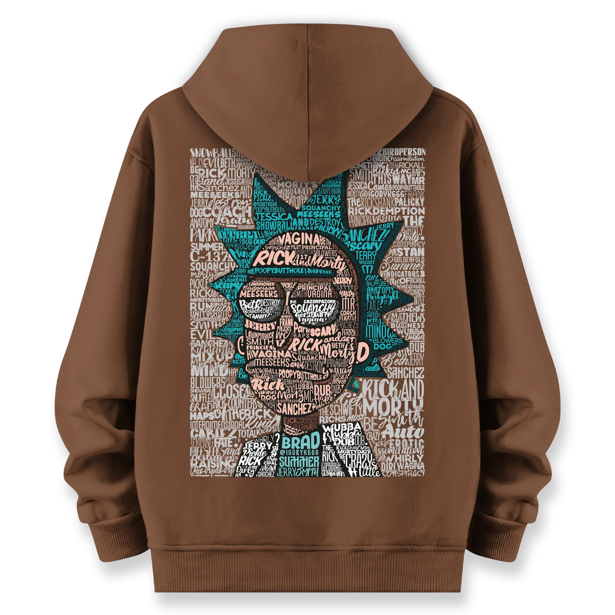 Rick's World - Oversize Bol Kalıp Hoodie