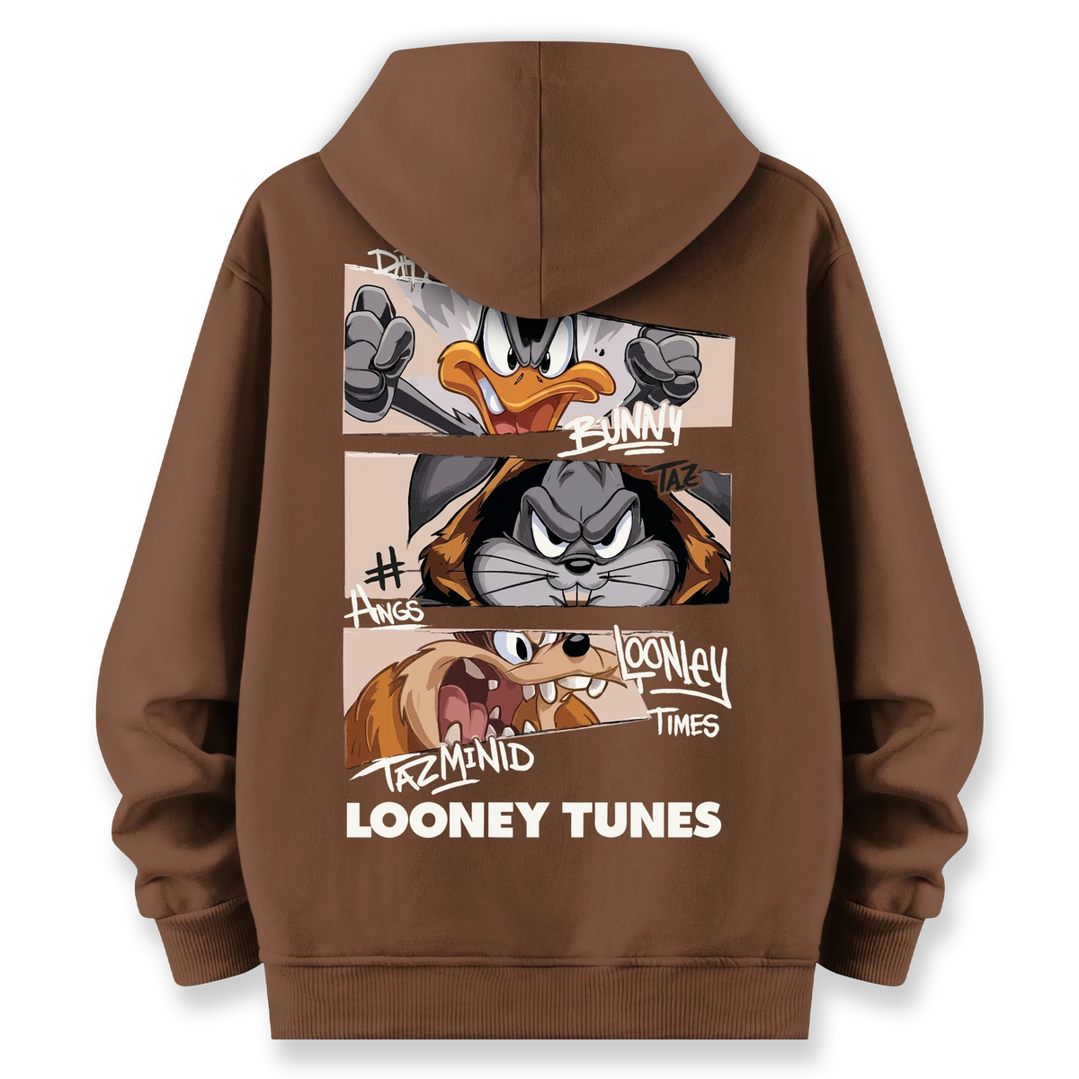 Looney Tunes - Oversize Bol Kalıp Hoodie