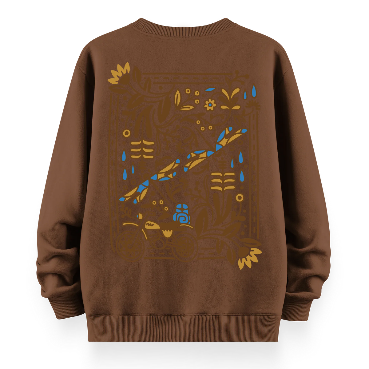 Wanderer - Oversize Bol Kalıp Sweatshirt