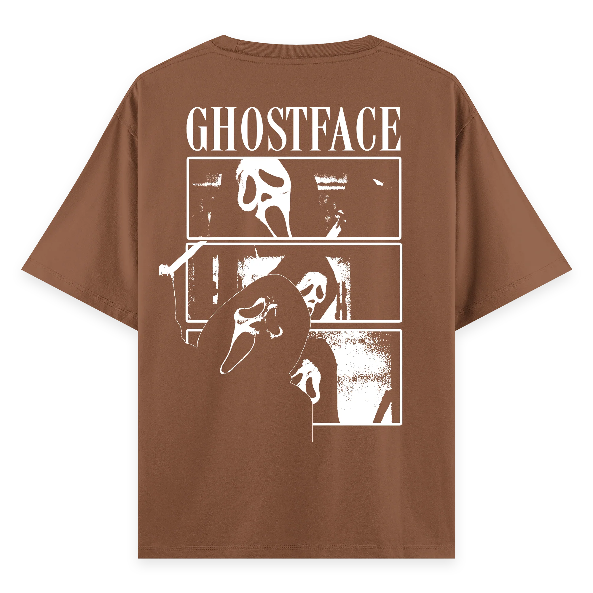 Ghost Face - Oversize Bol Kalıp T-shirt