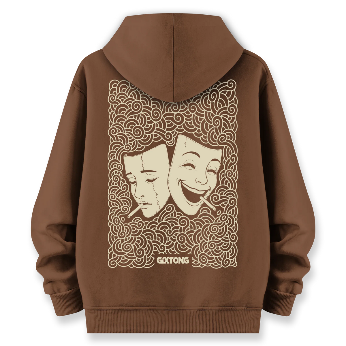 Mask II - Oversize Bol Kalıp Hoodie
