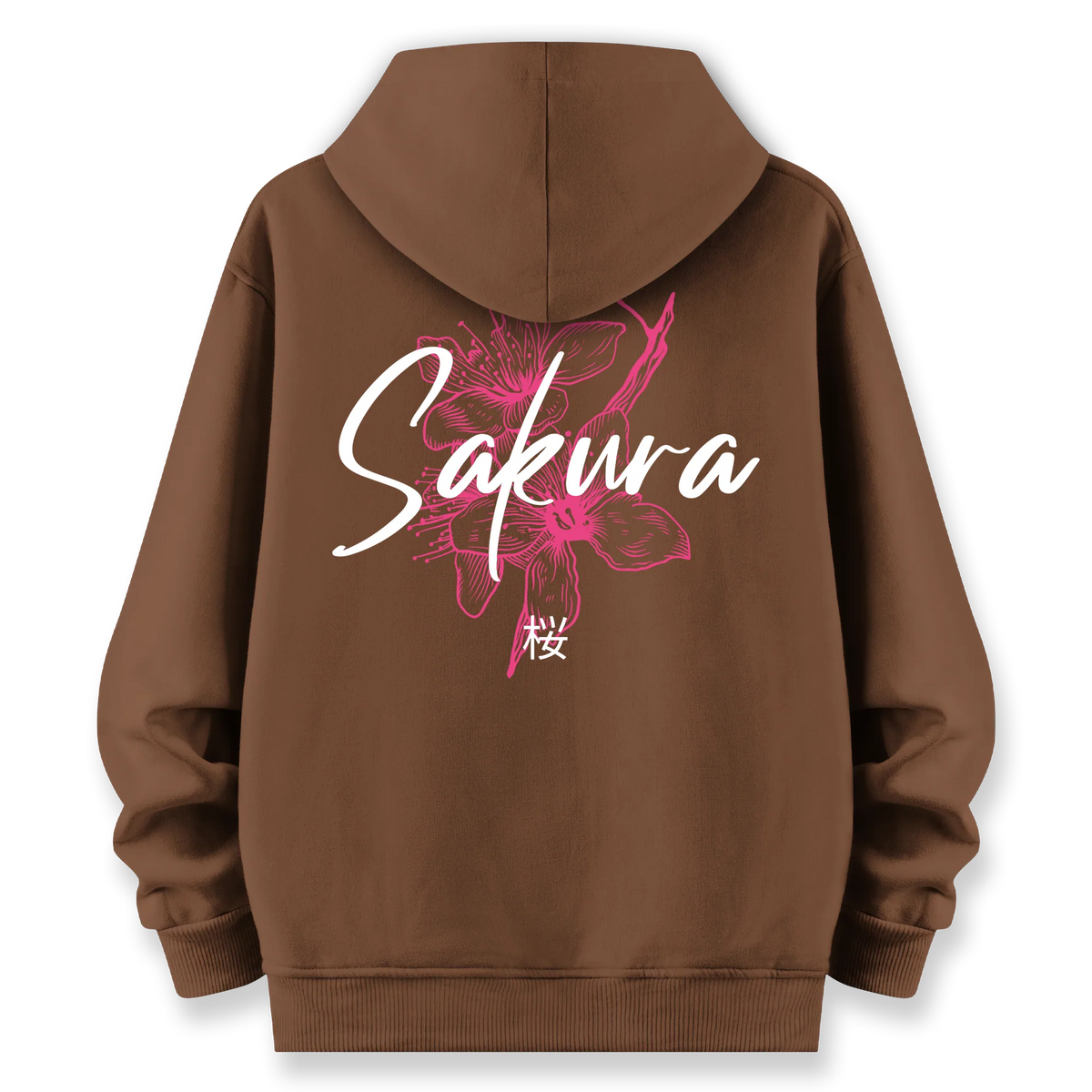 Sakura - Oversize Bol Kalıp Hoodie