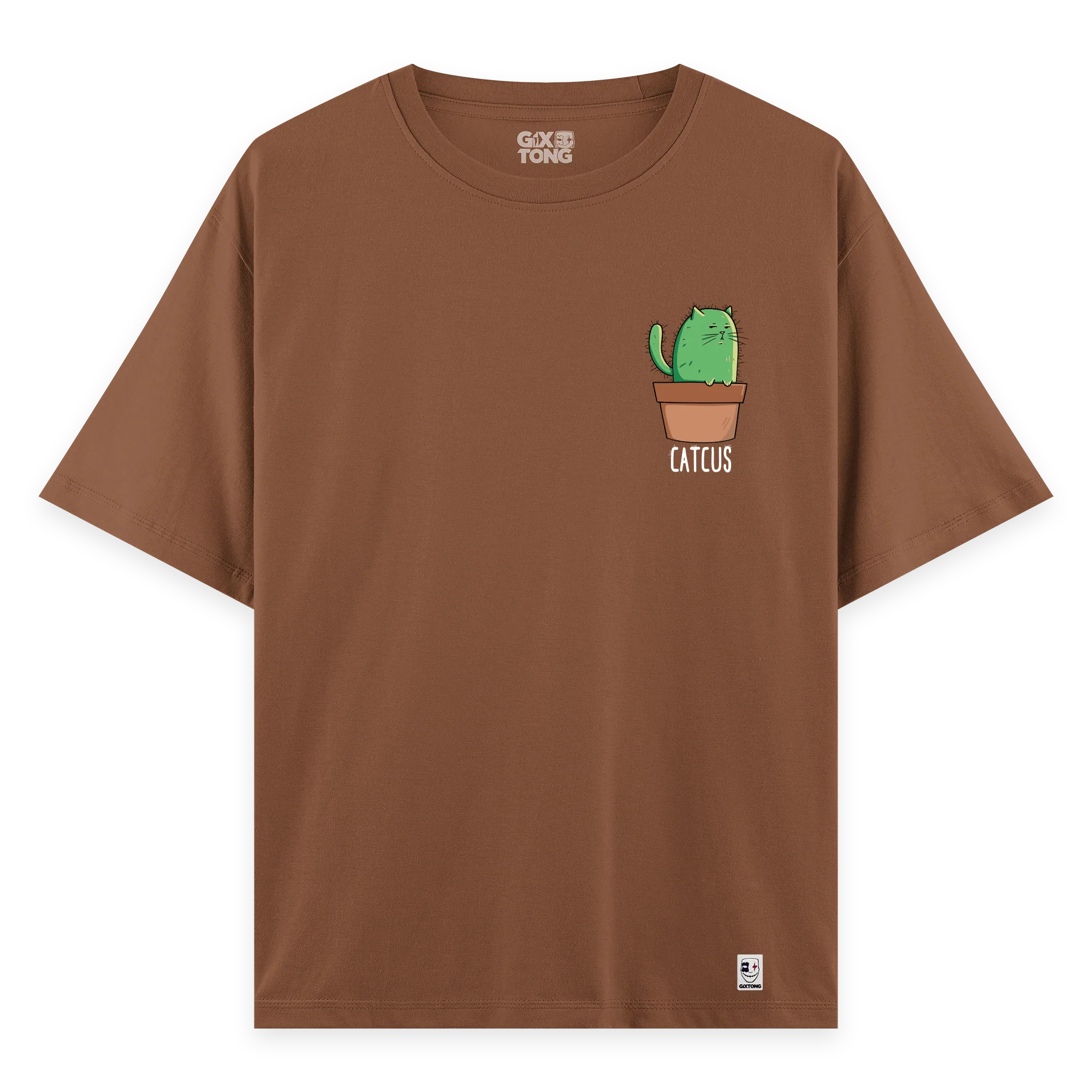Catcus - Oversize Bol Kalıp T-shirt