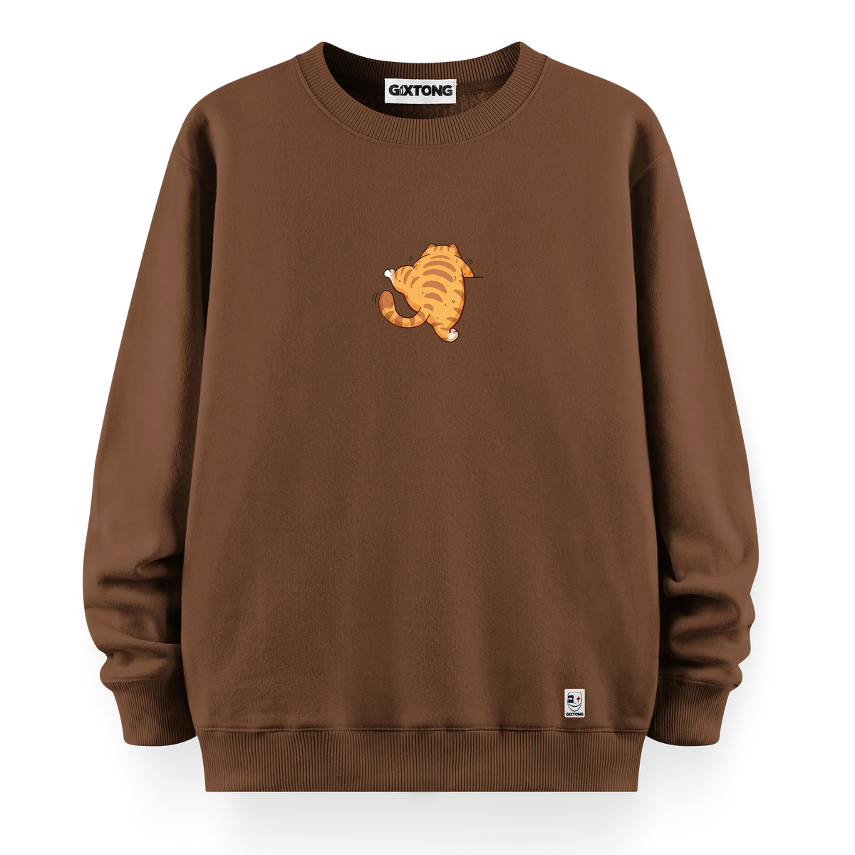 Fat Cat - Oversize Bol Kalıp Sweatshirt