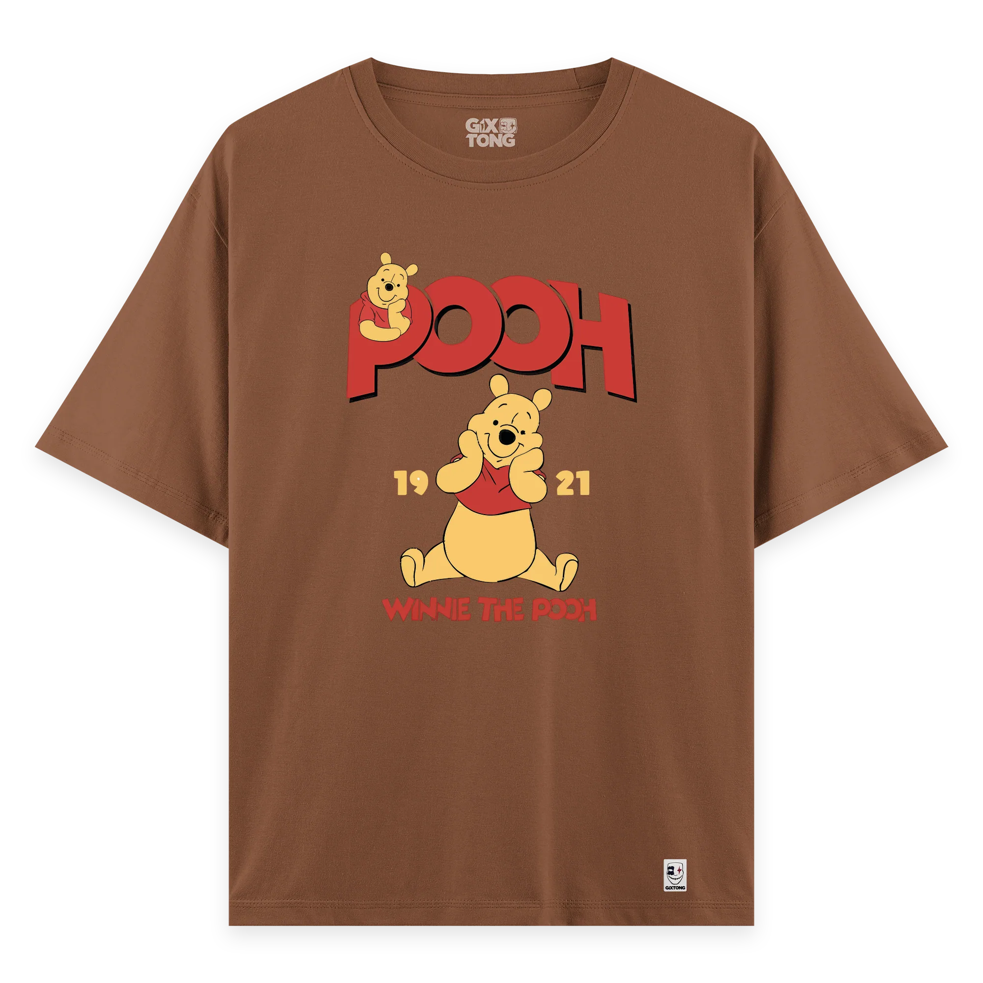 Pooh - Oversize Bol Kalıp T-shirt