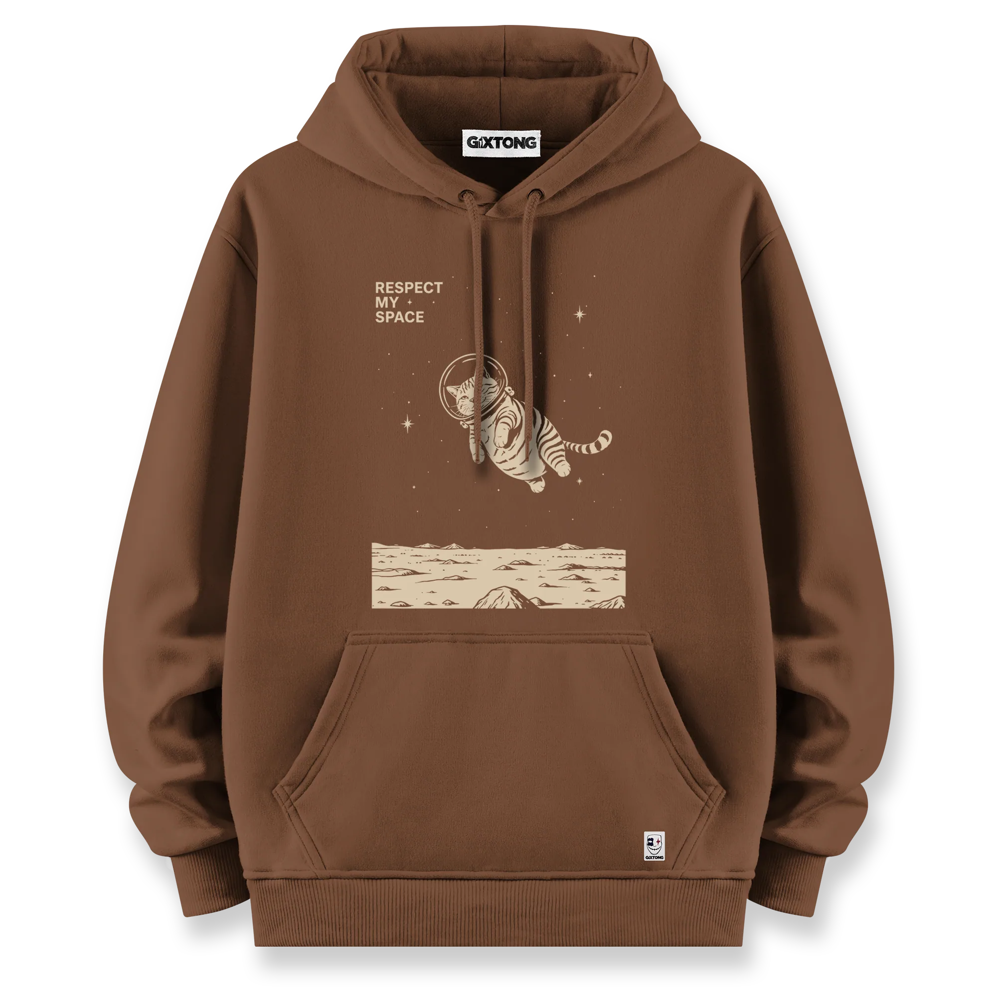 Respect - Oversize Bol Kalıp Hoodie