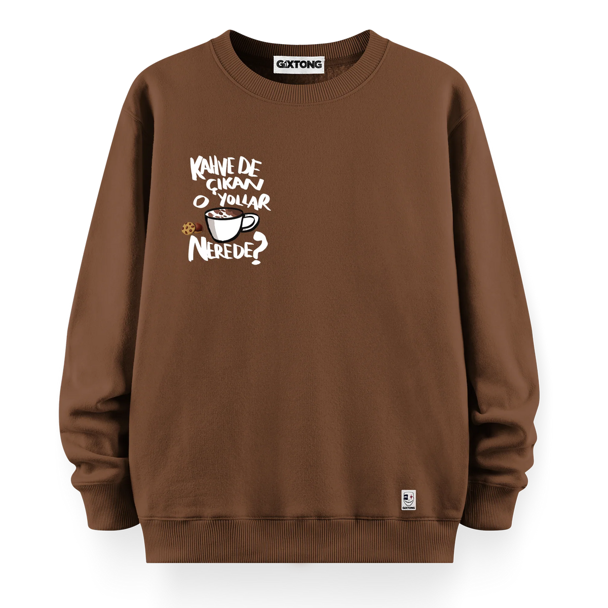 Nerede - Oversize Bol Kalıp Sweatshirt