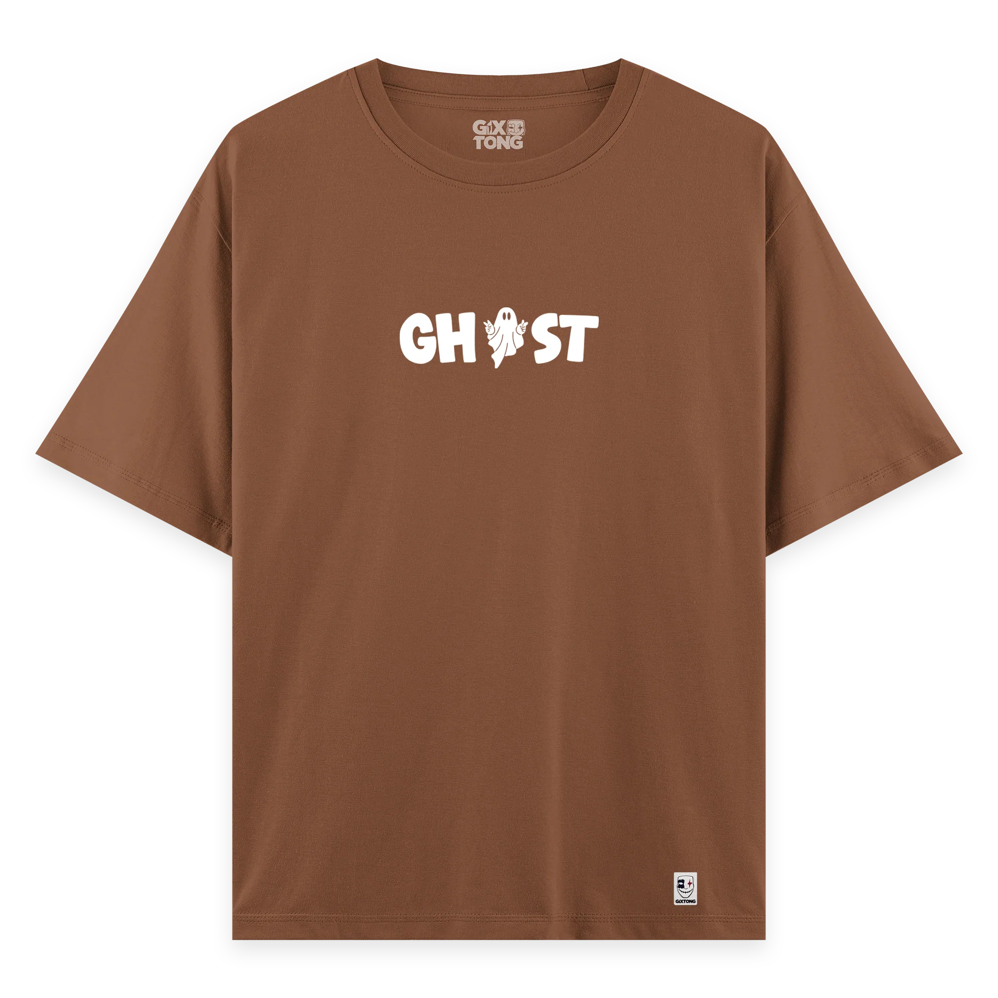 Ghost - Oversize Bol Kalıp T-shirt